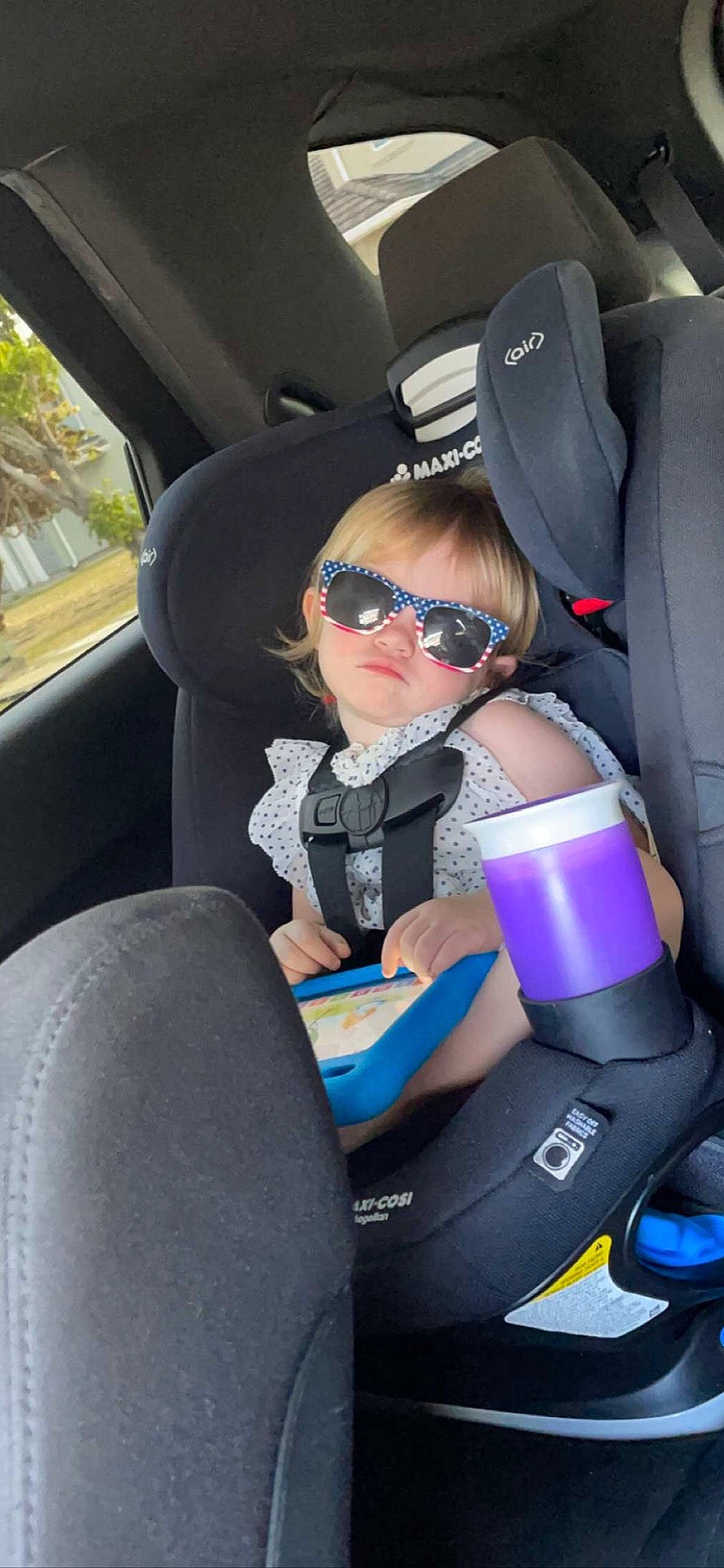 Serenity joined the competition — help win amazing prizes! auto_part, automotive_design, automotive_exterior, car, car_seat, car_seat_cover, comfort, eyewear, glasses, goggles, head_restraint, motor_vehicle, person, seat_belt, steering_part, sunglasses, thigh, toddler, vehicle, vehicle_door