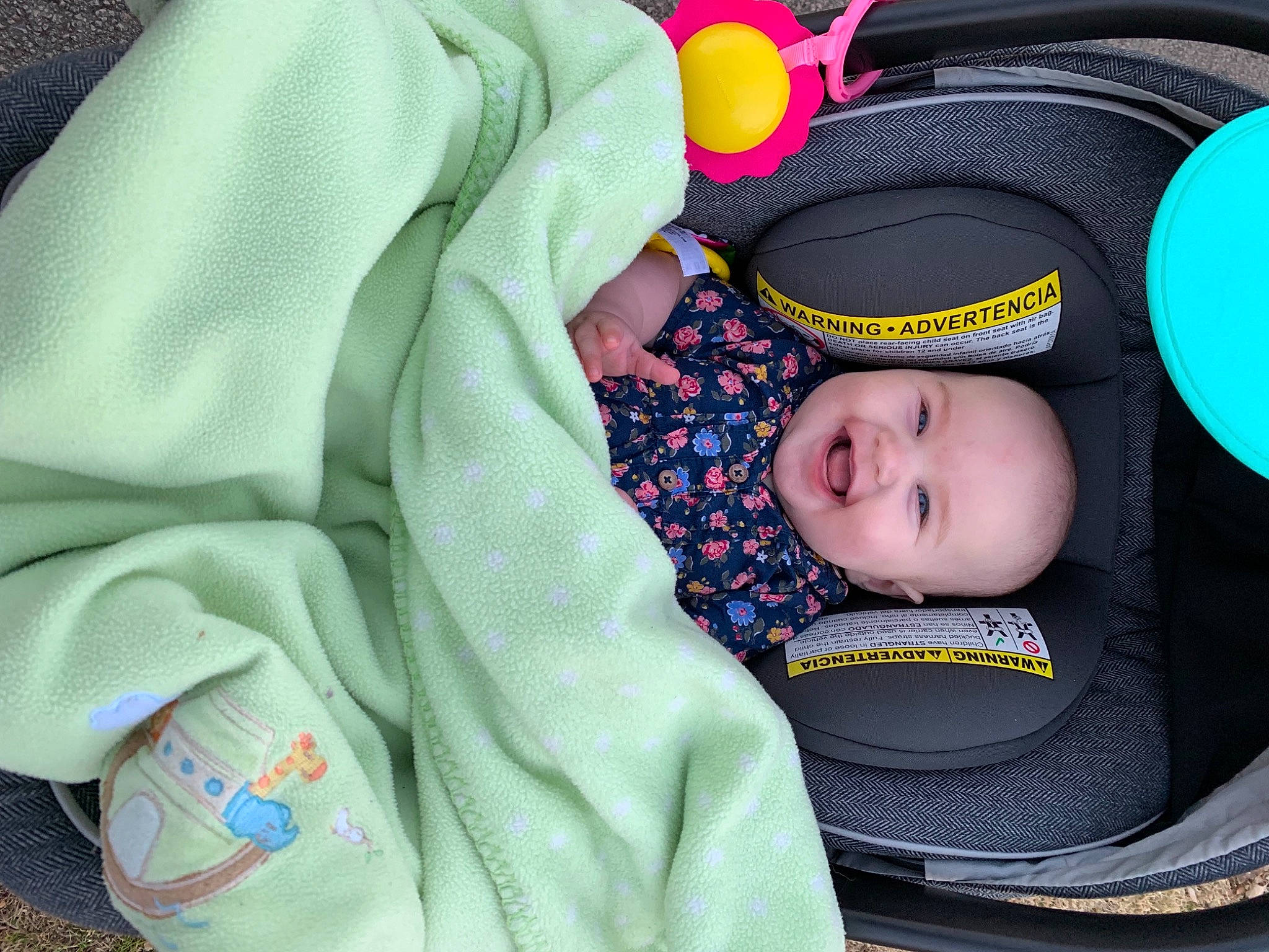 Milana joined the competition — help win amazing prizes! auto_part, baby, baby_carriage, baby_products, baby_safety, baby_sleeping, baby_toddler_clothing, blue, child, comfort, hat, infant_bed, joy, linens, magenta, pattern, person, personal_protective_equipment, product, smile