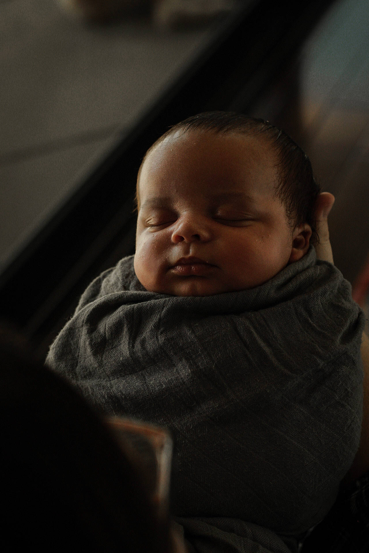 Kingston joined the competition — help win amazing prizes! baby, baby_toddler_clothing, cheek, child, comfort, darkness, flash_photography, fun, grey, hairstyle, happy, nose, person, portrait_photography, room, sitting, toddler