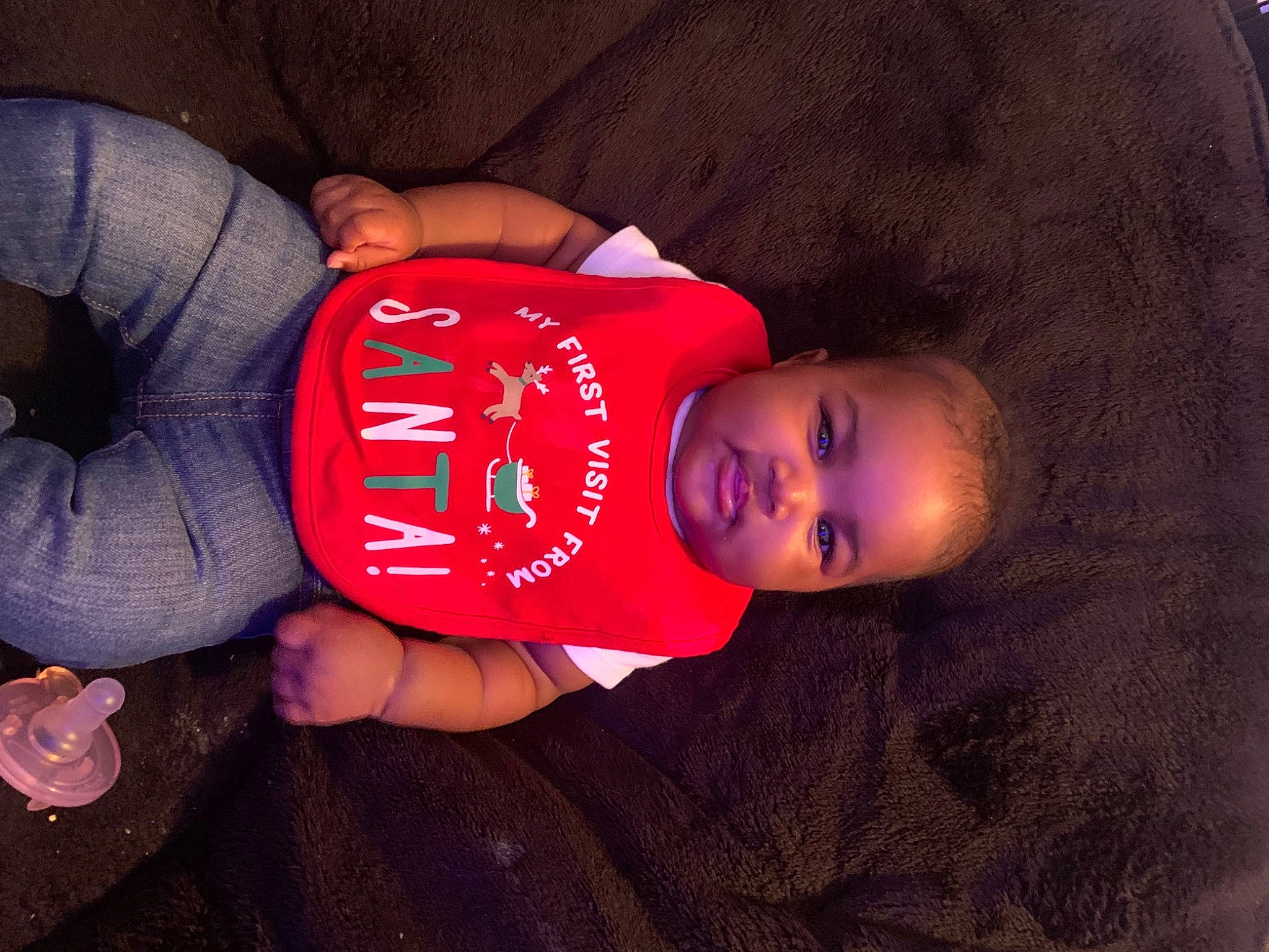 Khalani joined the competition — help win amazing prizes! baby, baby_products, baby_toddler_clothing, carmine, cheek, child, human, lip, nail, organ, person, skin, toddler