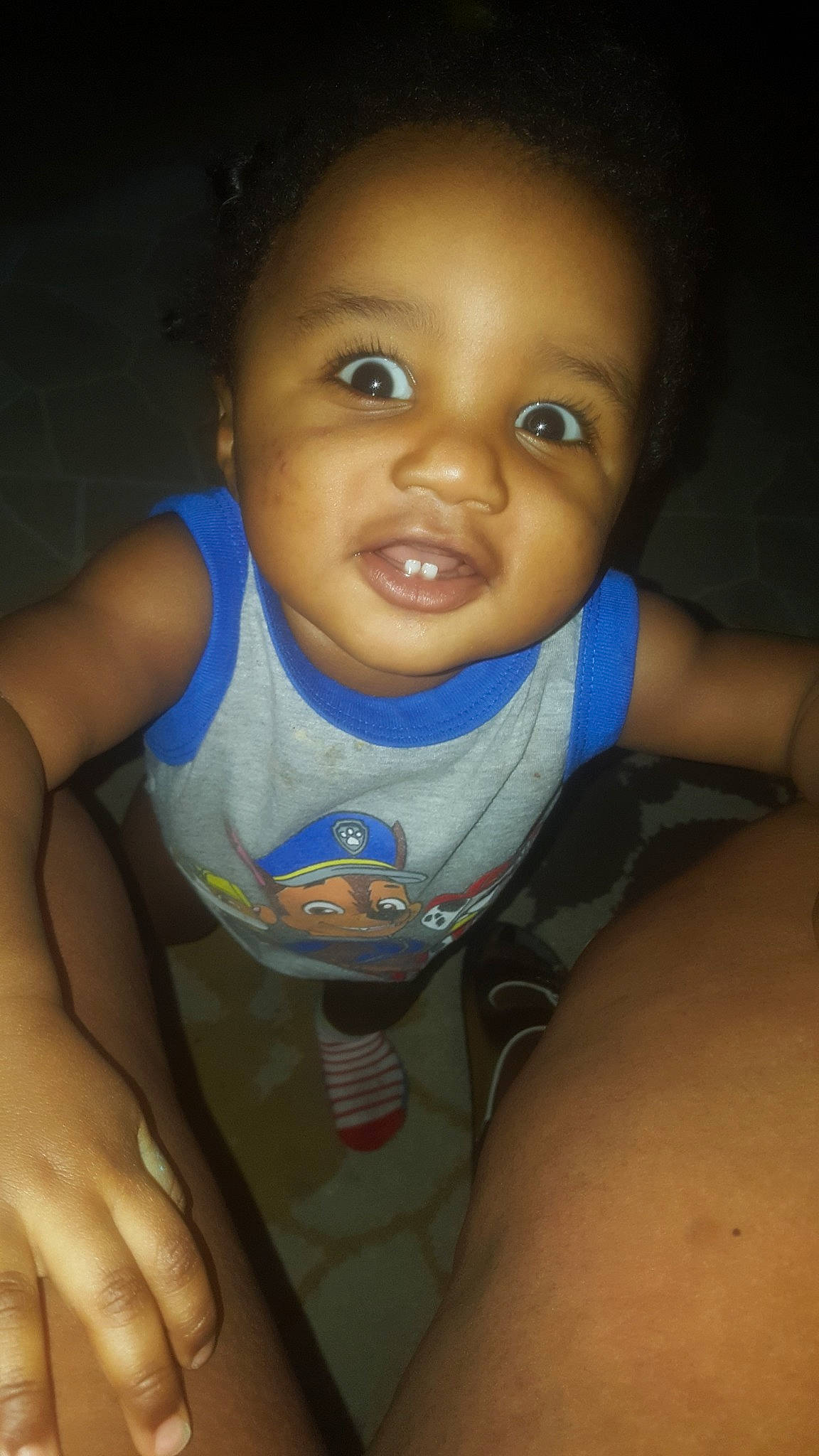 Maurice joined the competition — help win amazing prizes! arm, baby, cheek, child, chin, eye, eyebrow, face, facial_expression, forehead, fun, hand, head, lip, mouth, neck, nose, person, skin, smile