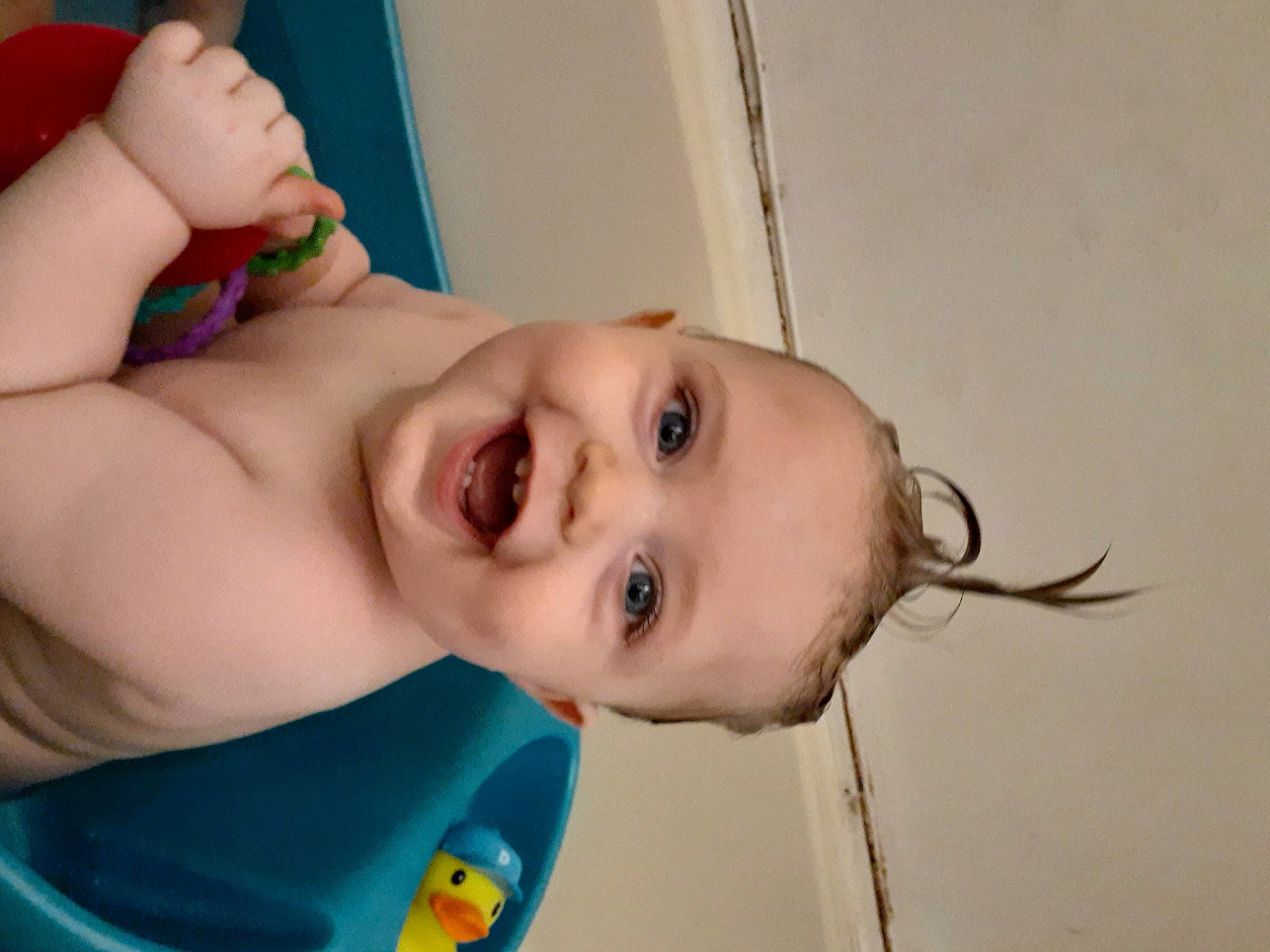 Sunny is registered to the contest to win money with this photo: aqua, baby, baby_bathing, baby_products, baby_toddler_clothing, bathing, cheek, child, ear, eyebrow, eyelash, forehead, joint, joy, nail, organ, person, product, skin, toddler