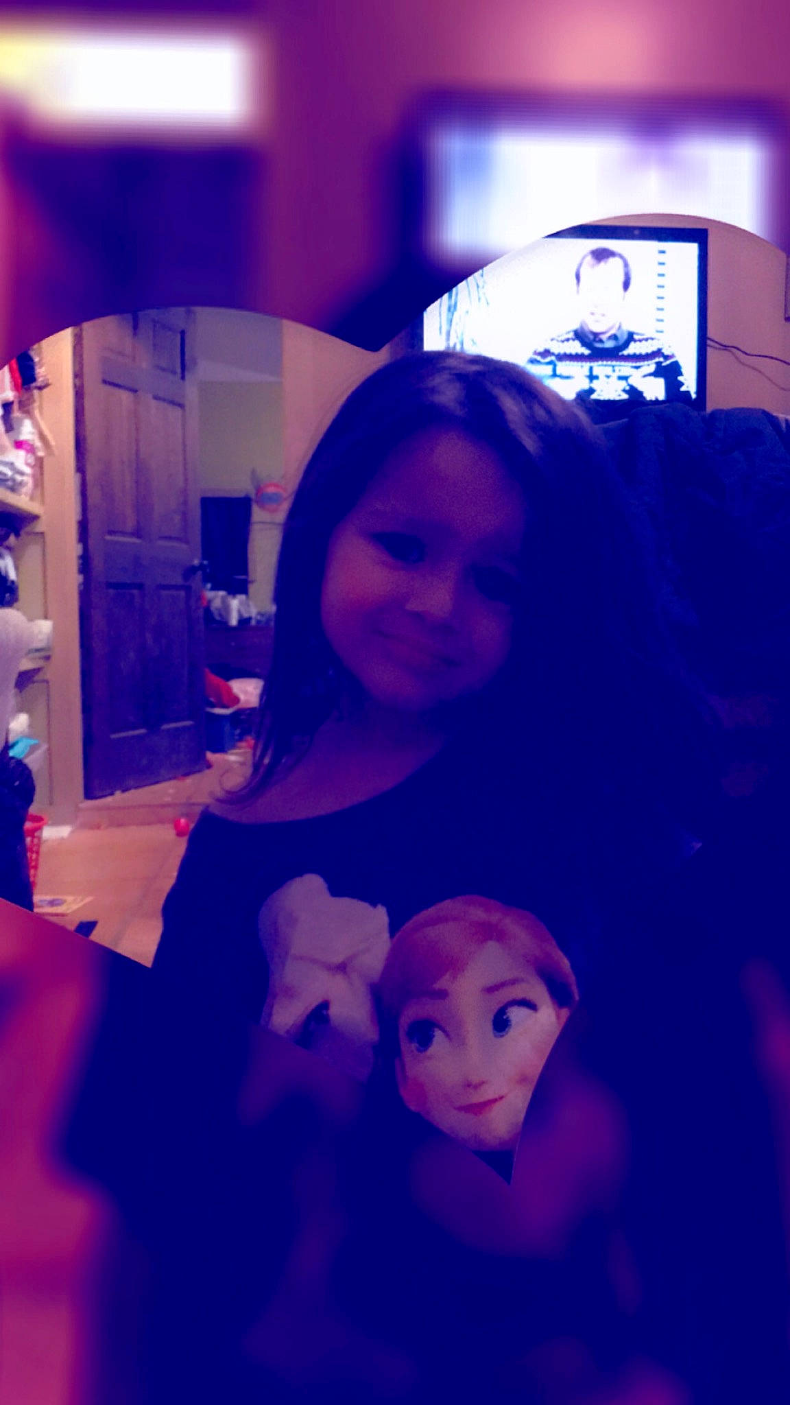 Zoey joined the competition — help win amazing prizes! blue, cool, electric_blue, fun, girl, joy, organ, person, pink, product, purple, red, smile, snapshot, space, under_exposed, violet