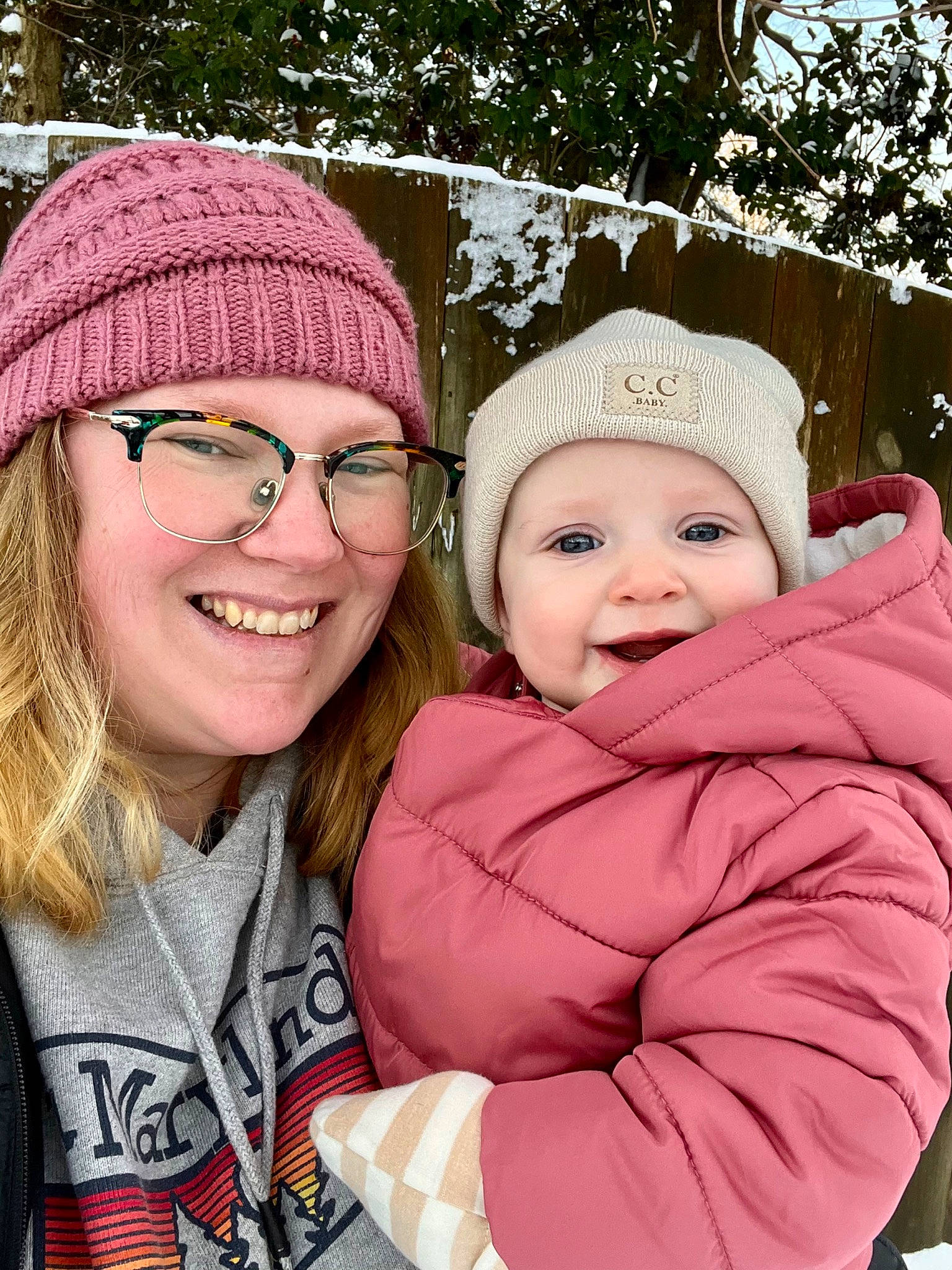 Alanah is registered to the contest to win money with this photo: baby, cap, eyewear, fun, grass, happy, headgear, headwear, joy, knit_cap, leisure, lip, outerwear, people_in_nature, person, pink, recreation, skin, smile, toddler