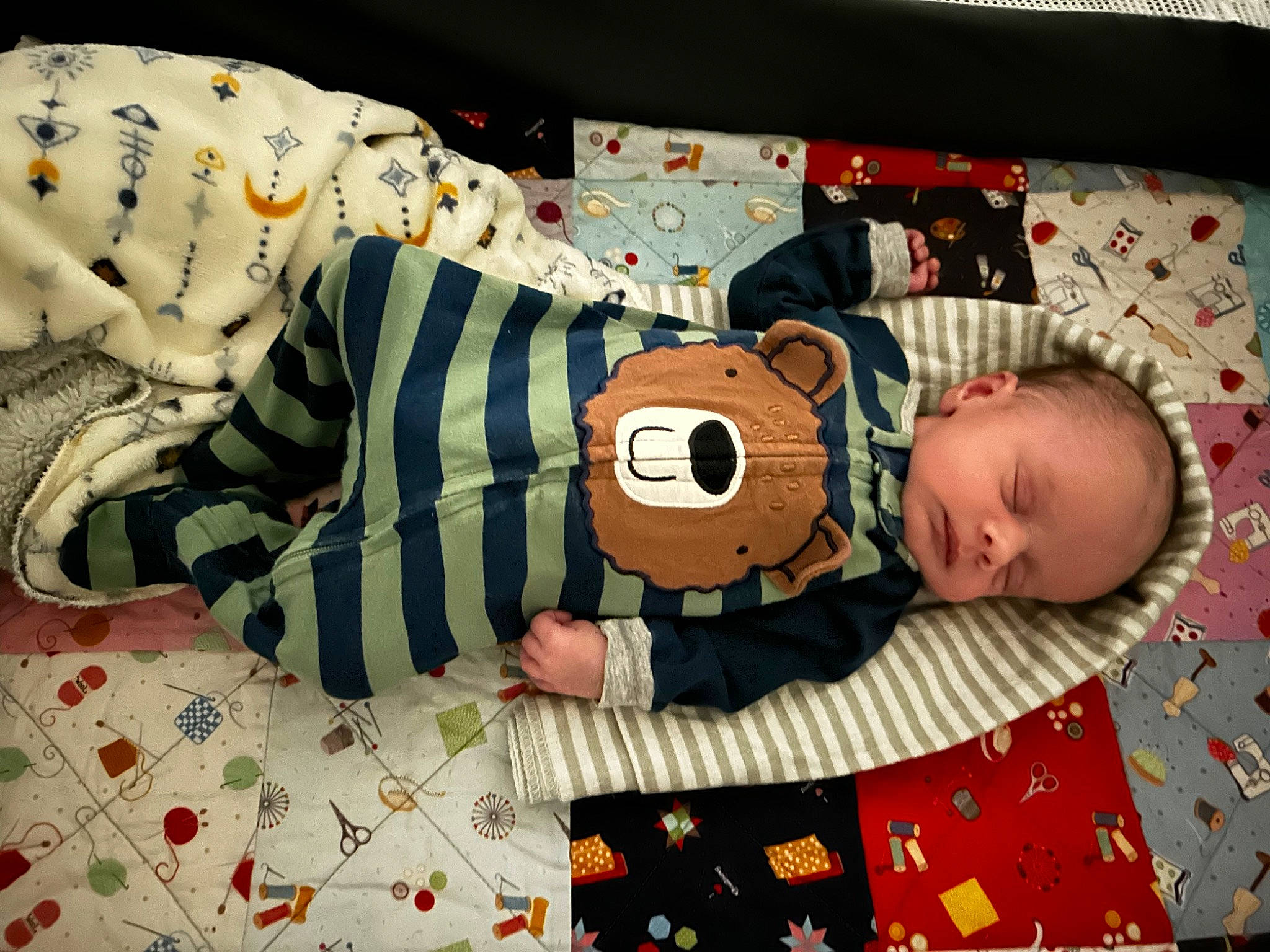 Kyson joined the competition — help win amazing prizes! art, baby, baby_products, baby_sleeping, baby_toddler_clothing, bed_sheet, bedding, bedtime, brown, child, comfort, creative_arts, linens, mammal, pattern, person, room, sleeve, textile, toddler