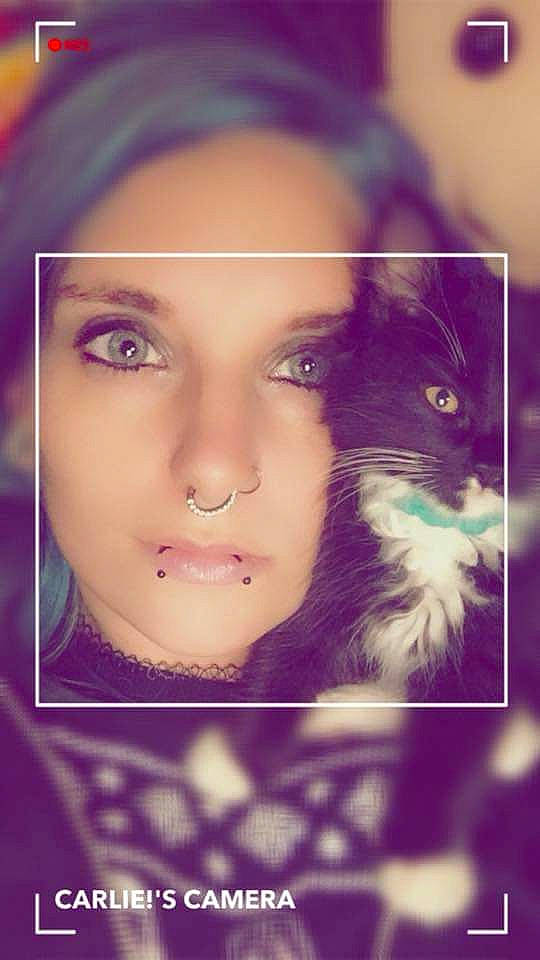 Mittens is registered to the contest to win money with this photo: beauty, cheek, chin, eye, eyebrow, face, facial_expression, forehead, hair, head, lip, mouth, nose, person, photography, purple, selfie, skin, smile, violet