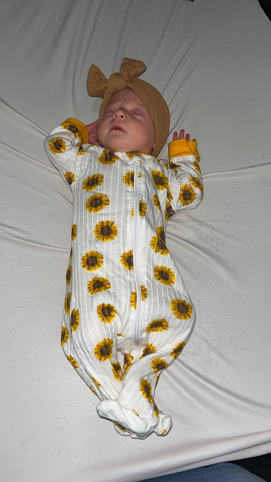 Emary is registered to the contest to win money with this photo: baby, baby_products, baby_toddler_clothing, baby_toys, beanie, child, clothing, costume, fashion_design, fur, headgear, knit_cap, linens, outerwear, pattern, peach, person, sleeve, stuffed_toy, toddler