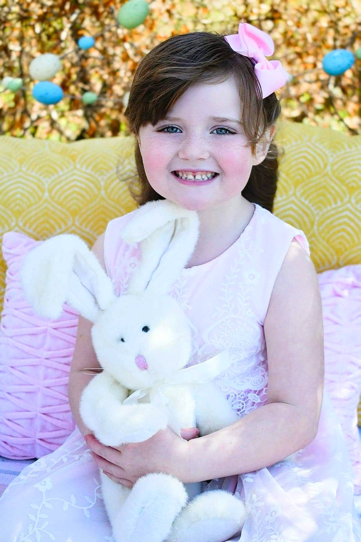 Raylee is registered to the contest to win money with this photo: beauty, ear, event, eye, flower, fun, happy, joy, pattern, person, photograph, pink, plant, purple, rabbit, rabbits_and_hares, skin, smile, snapshot, textile