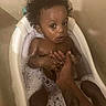 King joined the competition — help win amazing prizes! baby, bath, bath_time, bathtub, bubbles, care, child, cleaning, curly_hair, expression, foam, hand, indoor, parent, person, skin, soapy, tattoo, water, young_child