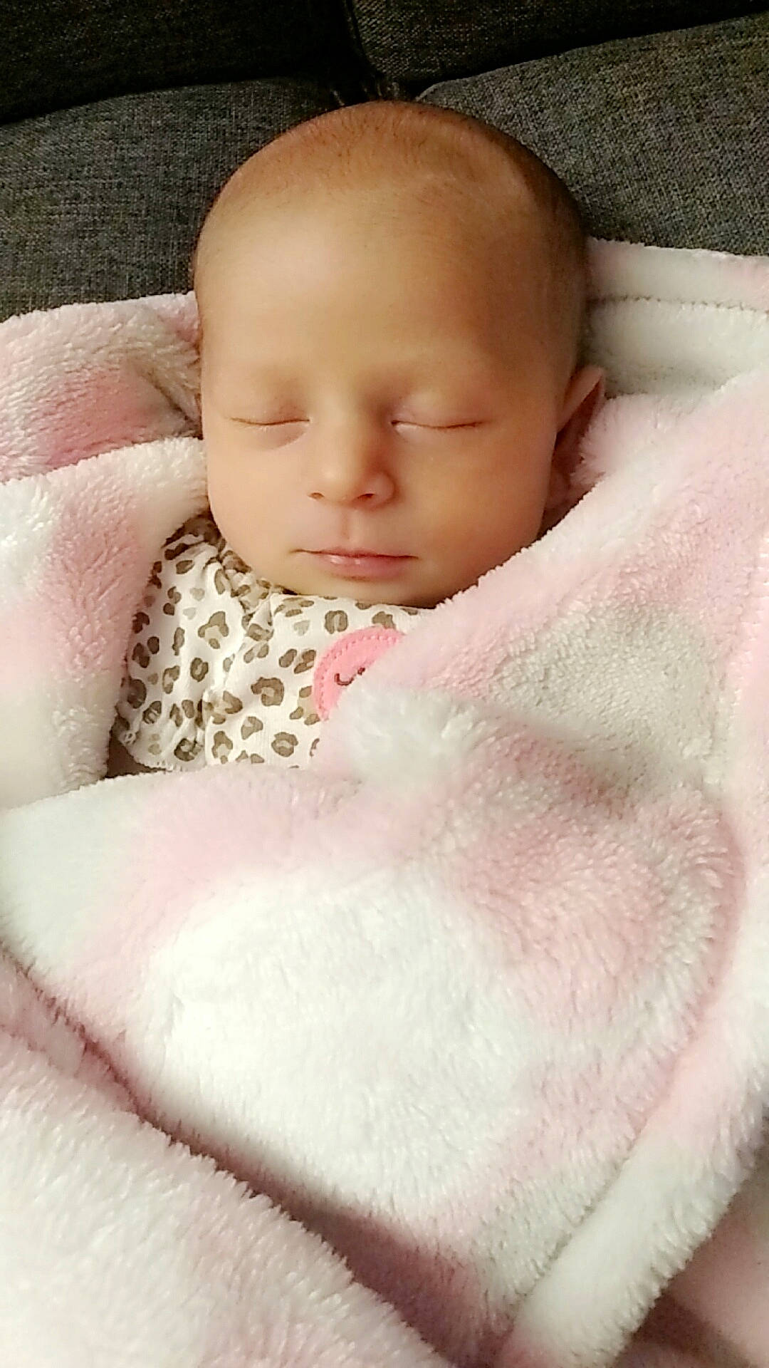 Devana is registered to the contest to win money with this photo: bedtime, cheek, child, fur, girl, infant, lip, person, product, skin, sleep, textile, toddler