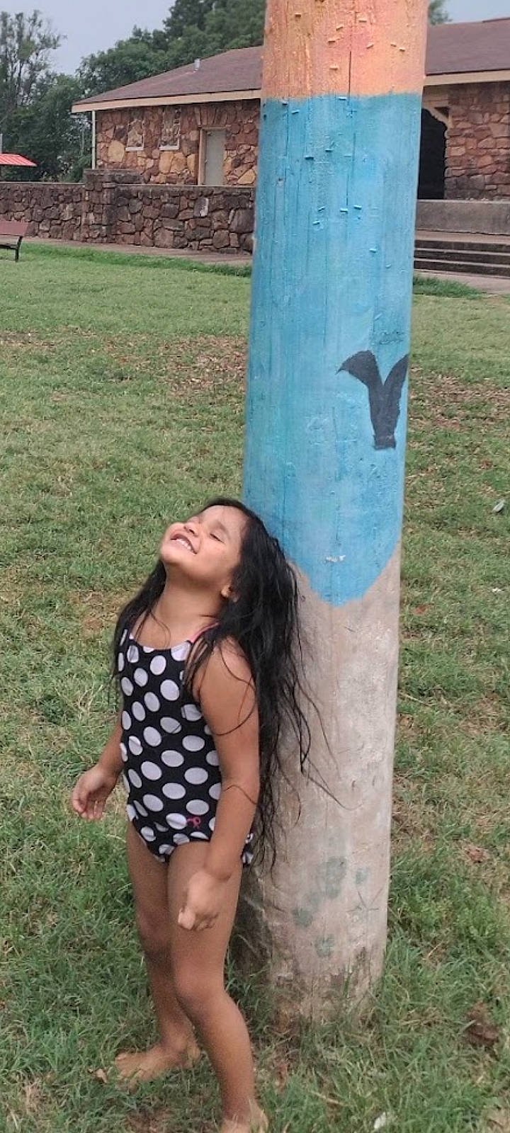 Miriam is registered to the contest to win money with this photo: arm, face, grass, hair, hand, happy, head, human_body, joint, joy, leg, lingerie_top, people_in_nature, person, photograph, plant, smile, standing, swimwear, thigh