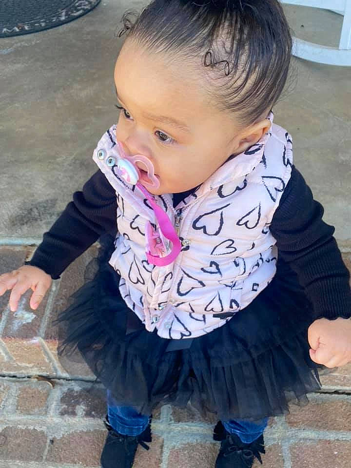 Stella Rose joined the competition — help win amazing prizes! baby, baby_toddler_clothing, blue, cheek, child, chin, cool, eyelash, fun, grass, happy, head, lip, mouth, neck, person, pink, purple, skin, sleeve