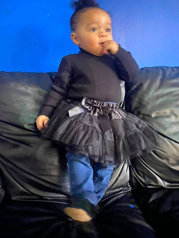 Stella Rose joined the competition — help win amazing prizes! baby_toddler_clothing, black_hair, day_dress, dress, electric_blue, face, fashion_design, flash_photography, formal_wear, fun, hairstyle, head, human_body, iris, outerwear, person, purple, shoulder, sleeve, toddler