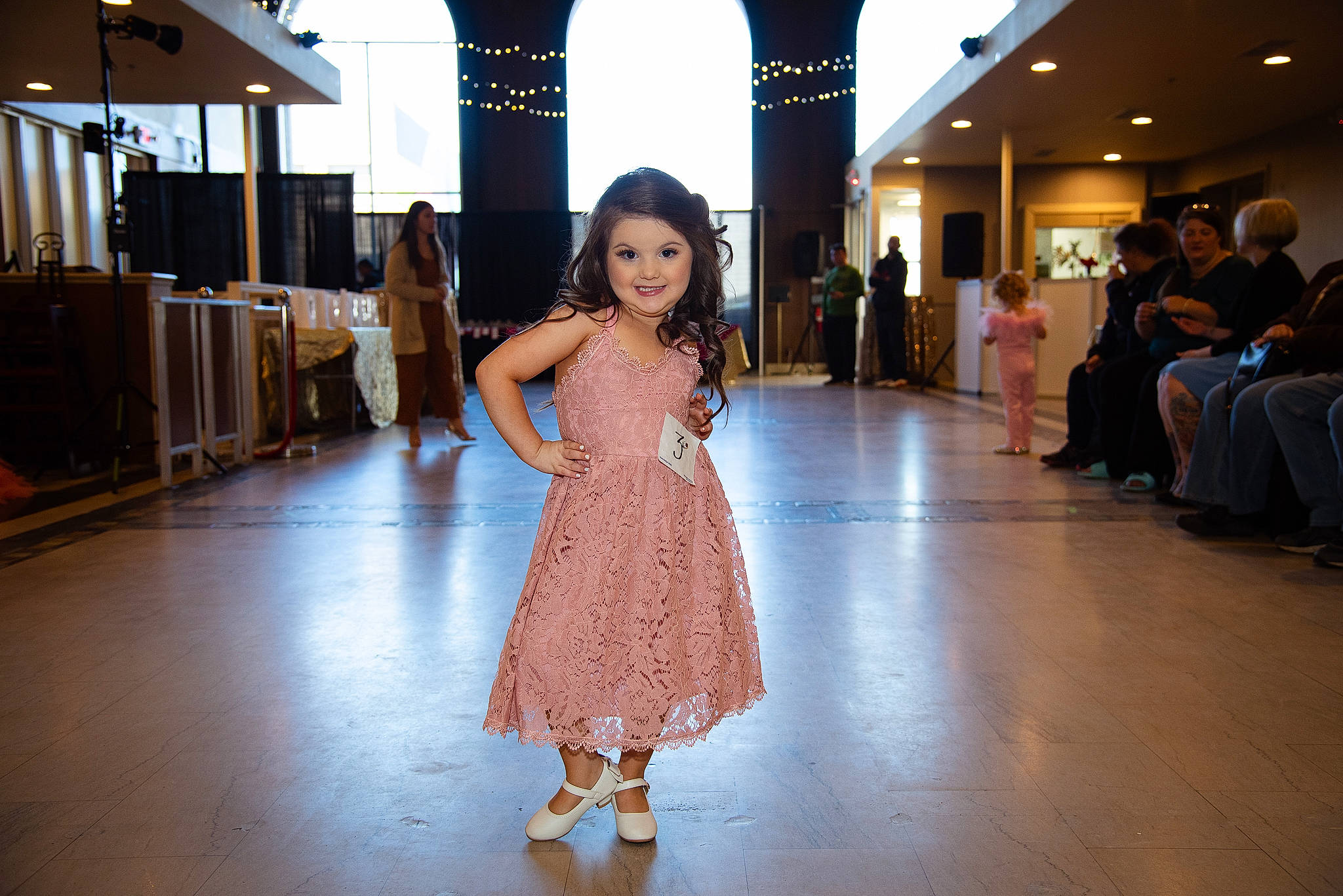 Adaylia is registered to the contest to win money with this photo: child, design, dress, entertainment, event, fashion, fashion_design, floor, flooring, formal_wear, fun, hall, happy, joy, leisure, one_piece_garment, performing_arts, person, recreation, smile