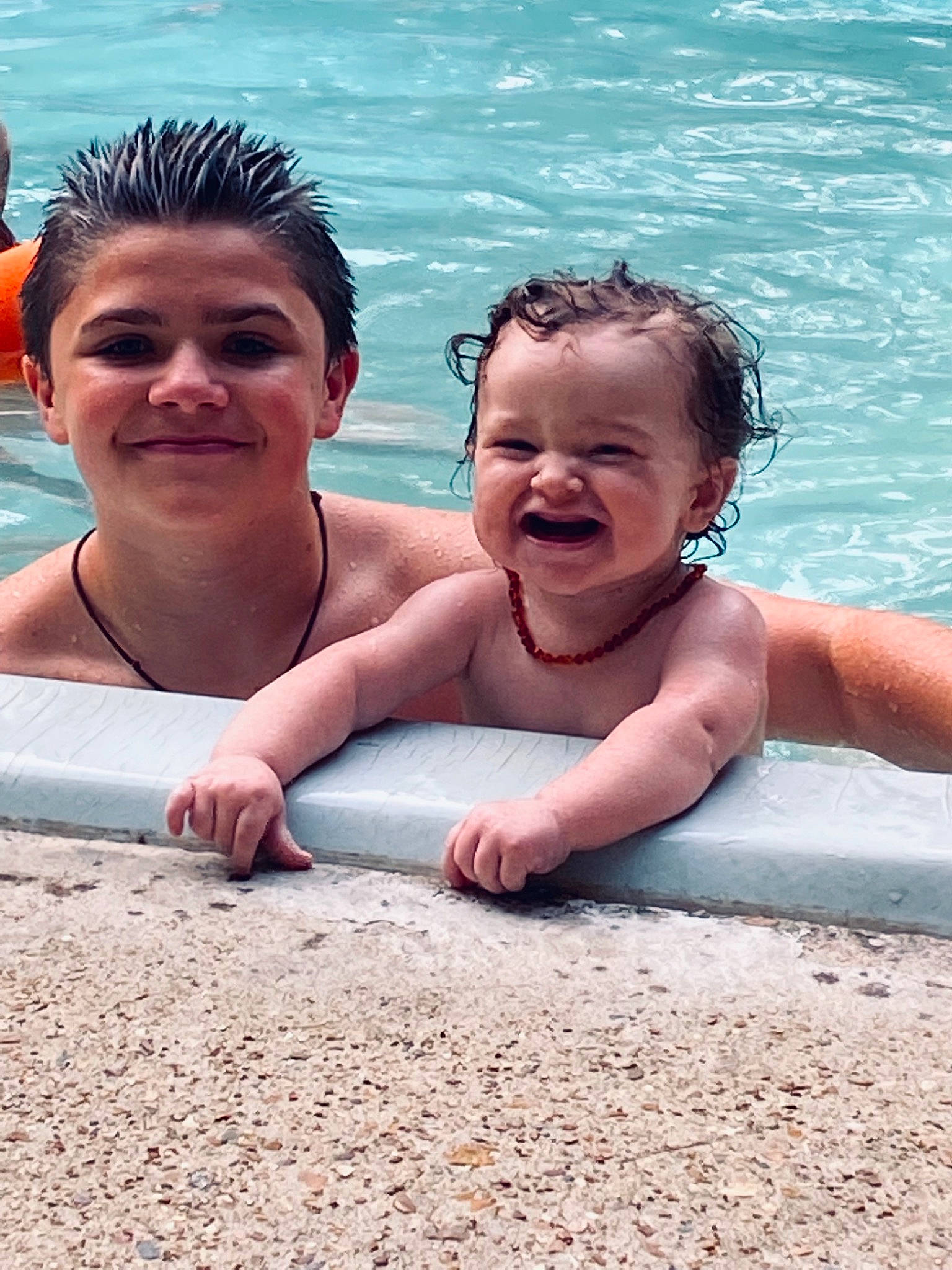 Jasper joined the competition — help win amazing prizes! azure, barechested, child, chin, eye, facial_expression, gesture, hand, happy, head, human_body, joy, leisure, mammal, people_in_nature, people_on_beach, person, skin, smile, sunlight