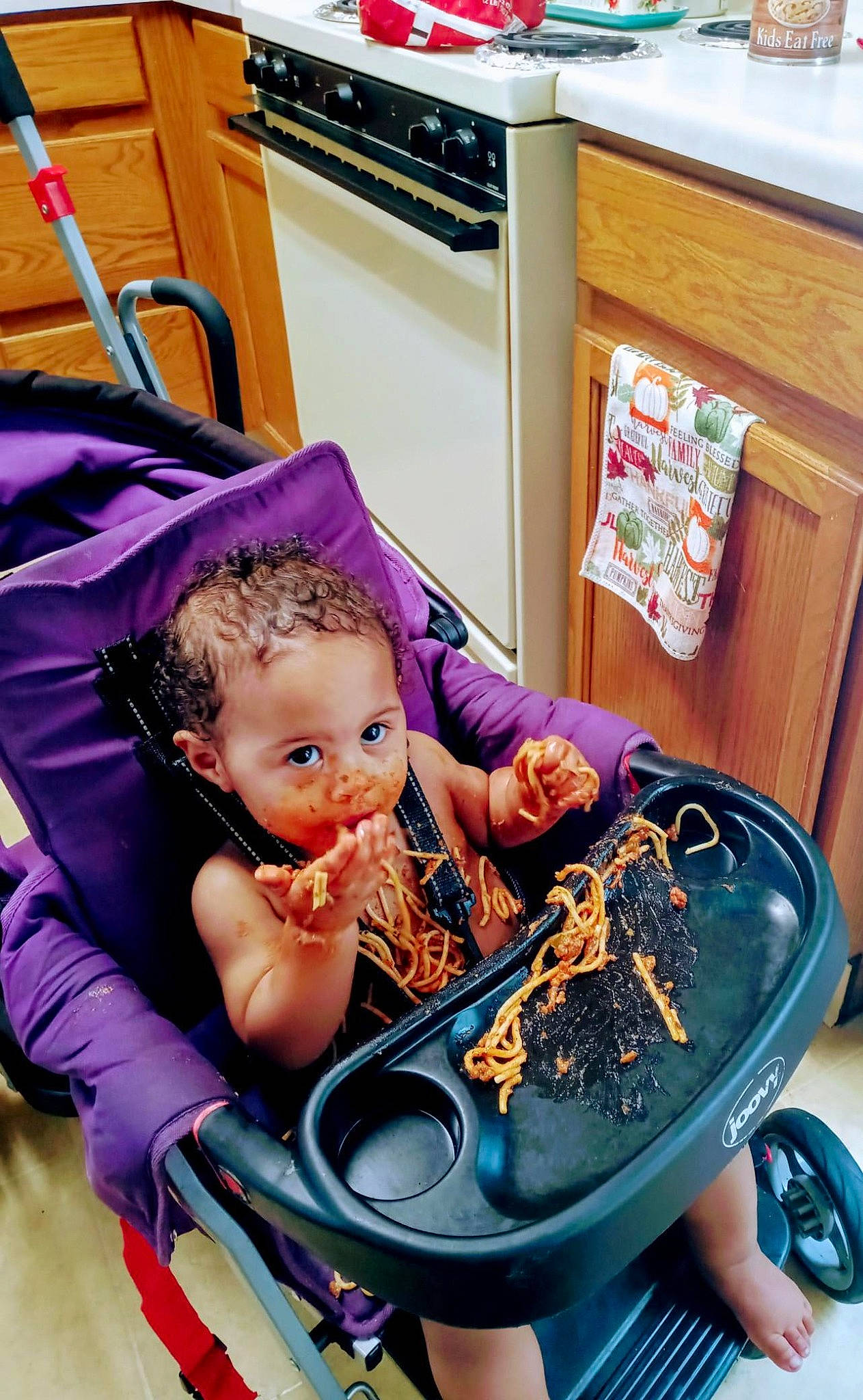 Jesiah joined the competition — help win amazing prizes! auto_part, baby, baby_carriage, baby_products, bag, cabinetry, chair, child, fashion_accessory, fun, home_appliance, kitchen_appliance, leisure, magenta, person, play, purple, room, sitting, toddler