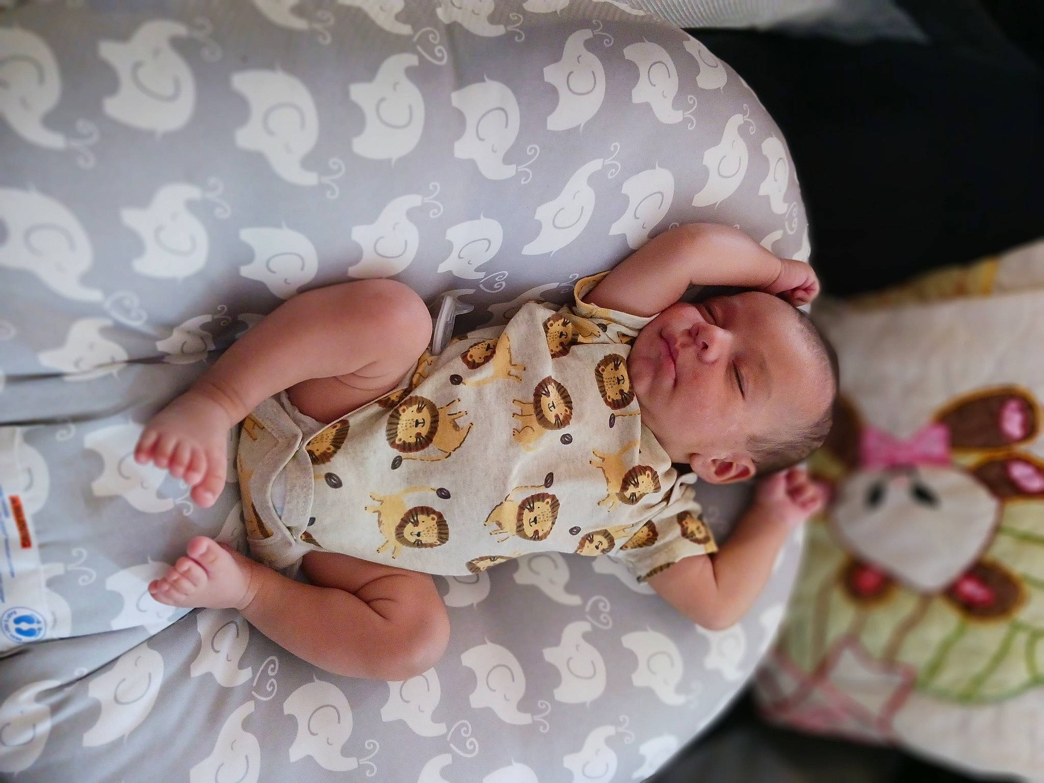 Mac is registered to the contest to win money with this photo: baby, baby_products, baby_toddler_clothing, child, comfort, dress, eye, hand, head, human_body, leg, linens, nail, pattern, person, pink, skin, sleeve, textile, toddler