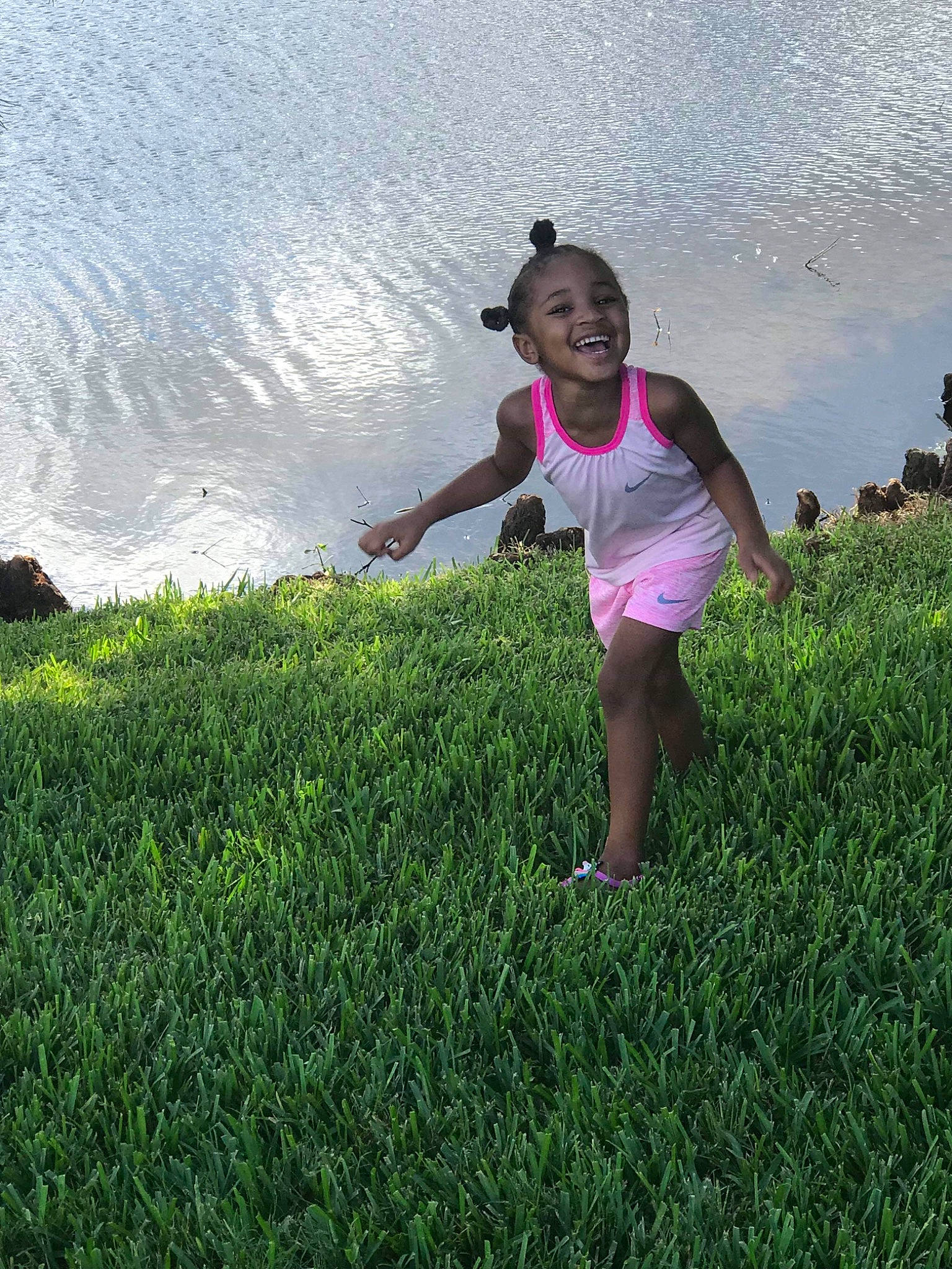 Anayah joined the competition — help win amazing prizes! child, fun, grass, grass_family, grassland, green, happy, joy, lawn, leaf, leisure, meadow, people_in_nature, person, photography, plant, play, sky, summer, toddler