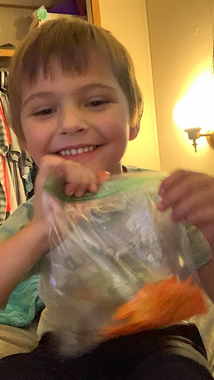 Noah joined the competition — help win amazing prizes! cheek, child, comfort_food, eyelash, finger, fun, gesture, hairstyle, happy, iris, joy, lamp, lampshade, person, plastic_bag, plastic_bottle, plastic_wrap, room, smile, t_shirt