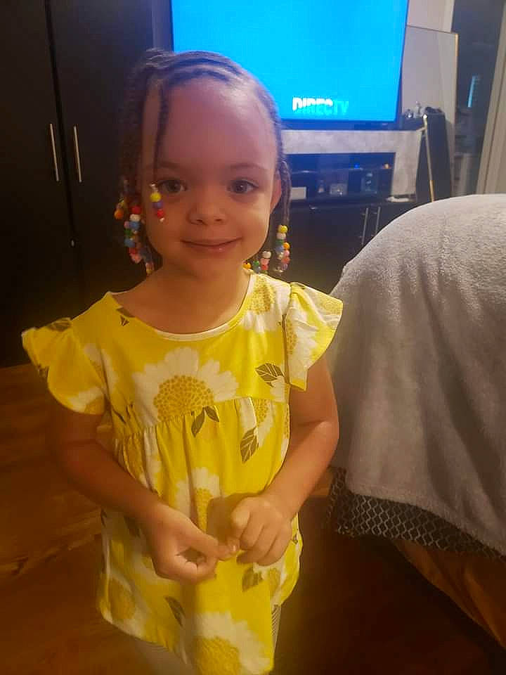 Alexis joined the competition — help win amazing prizes! arm, child, event, facial_expression, finger, fun, gesture, hand, happy, head, iris, joy, person, skin, sleeve, smile, standing, t_shirt, television, television_set