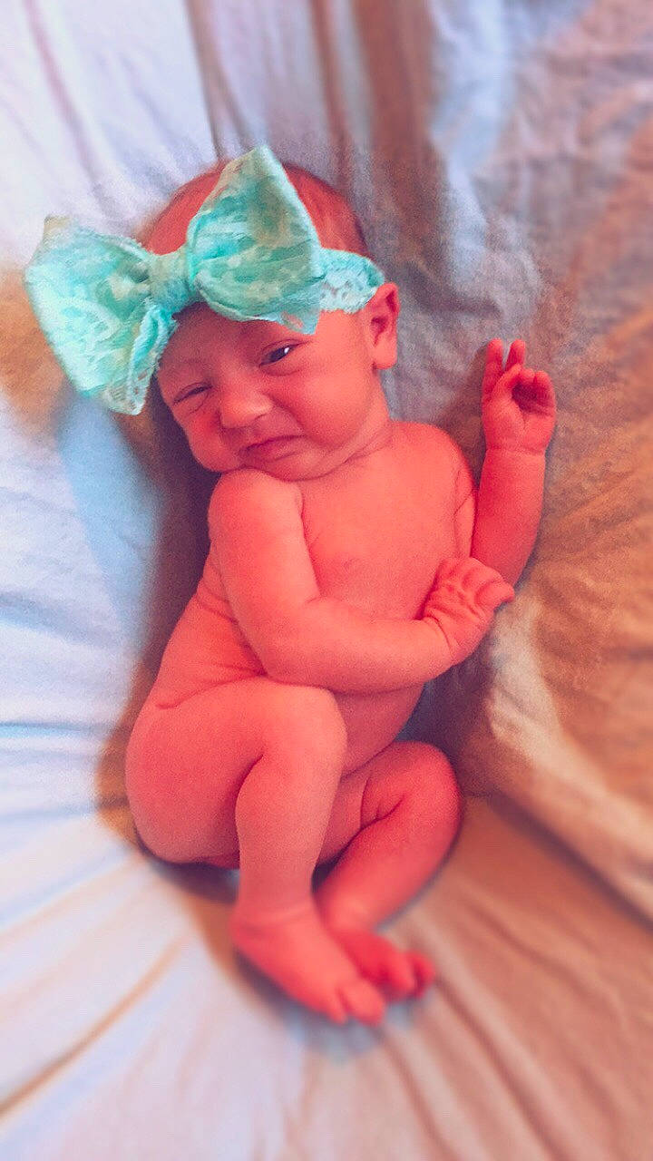 Alaina is registered to the contest to win money with this photo: child, hair_accessory, headgear, infant, person, product, toddler