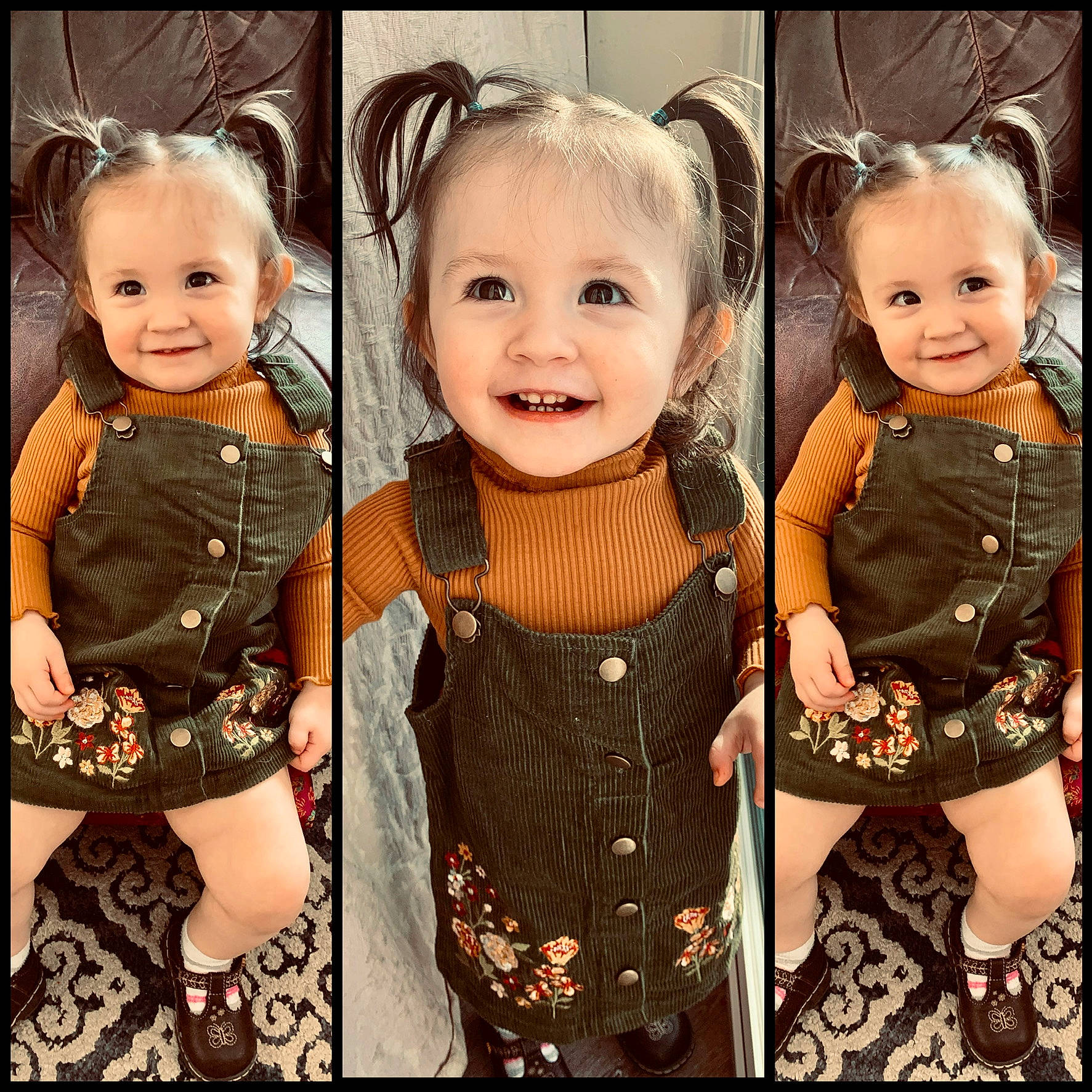 Emmerson is registered to the contest to win money with this photo: baby, baby_toddler_clothing, black, cheek, clothing, eye, eyelash, face, fashion, happy, head, human_body, iris, joy, outerwear, person, pink, product, skin, sleeve