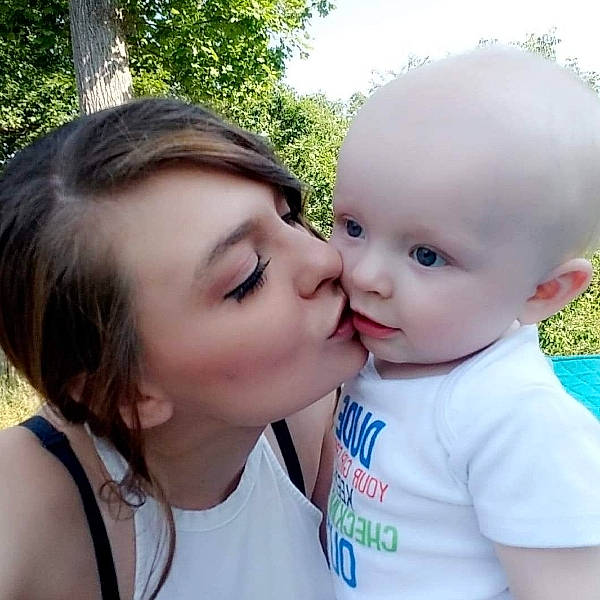 Kyzer joined the competition — help win amazing prizes! baby, beauty, cheek, cheek_kissing, child, ear, eye, face, forehead, happy, head, interaction, kiss, lip, love, mother, nose, person, skin, smile