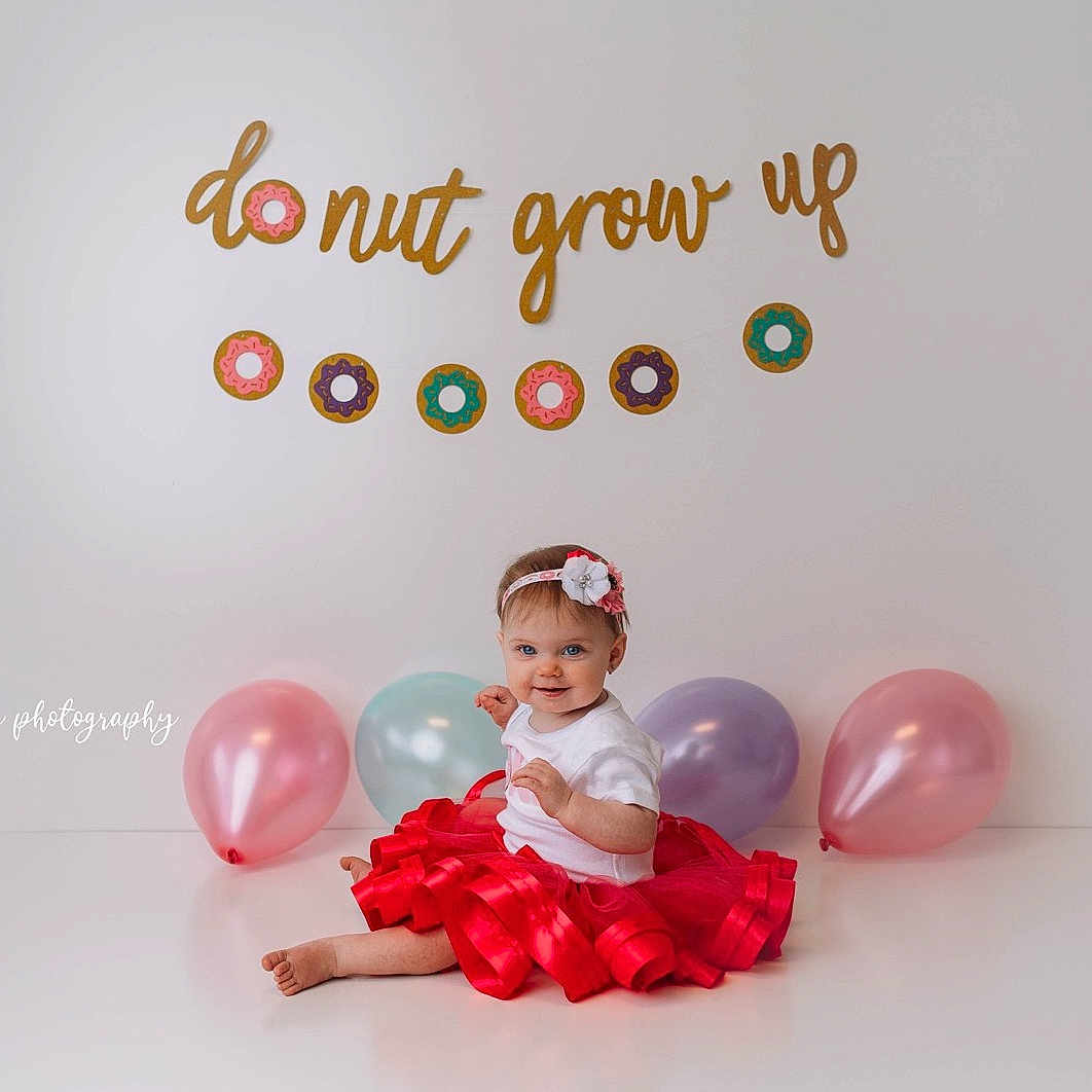 Olivia Jean is registered to the contest to win money with this photo: baby_toys, balloon, child, happy, joy, love, party_supply, person, pink, valentines_day
