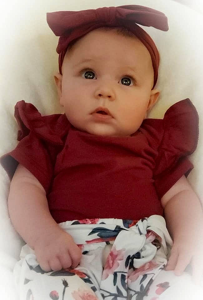 Kaiya is registered to the contest to win money with this photo: baby, baby_products, baby_toddler_clothing, beauty, cheek, child, eye, face, hat, head, headgear, headwear, lip, person, pink, product, skin, sleeve, smile, surprise