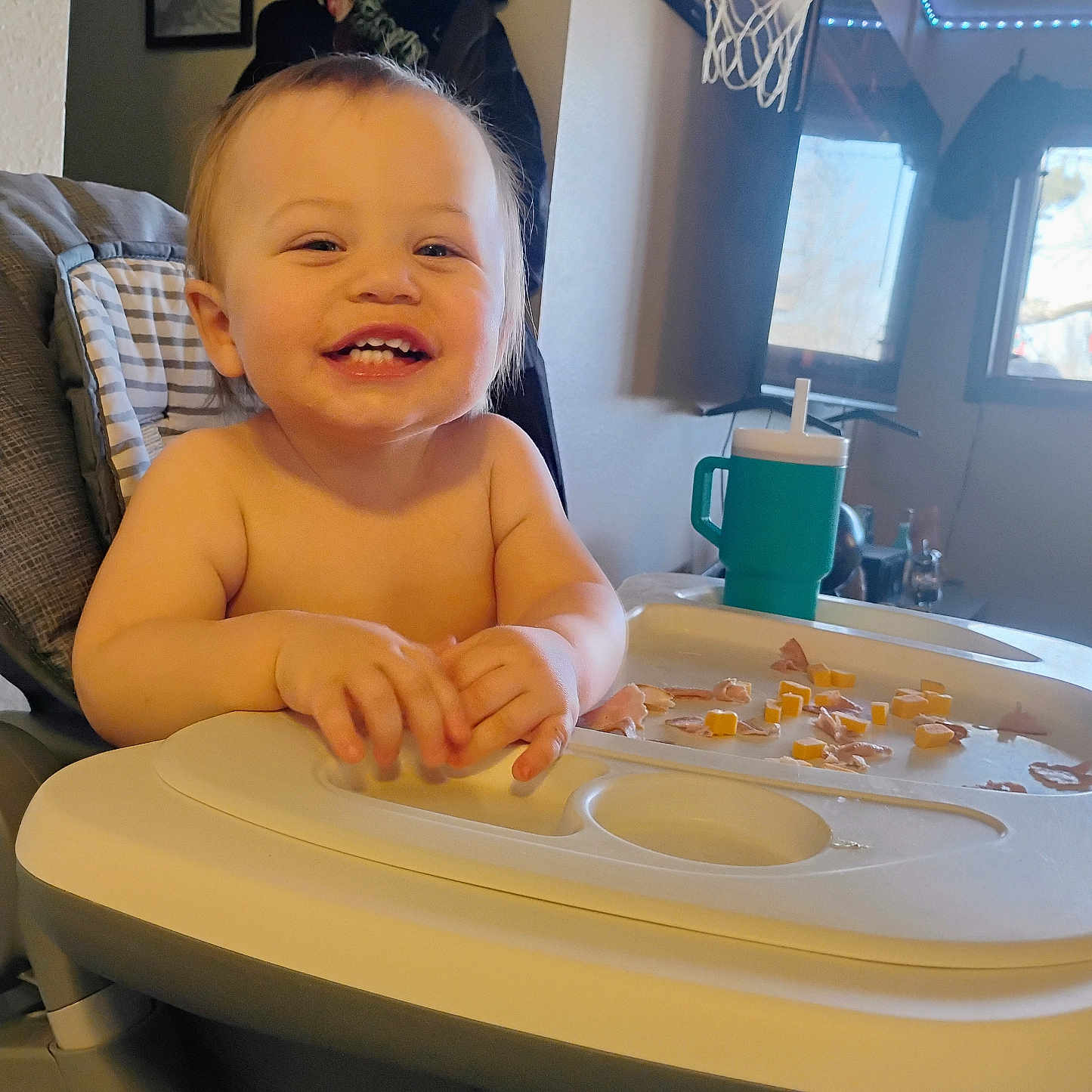 Liam joined the competition — help win amazing prizes! baby, ball, basketball, basketballball, bodypart, candle, computerhardware, couch, electronics, face, finger, furniture, hand, head, hoop, person, photography, portrait, sport, table