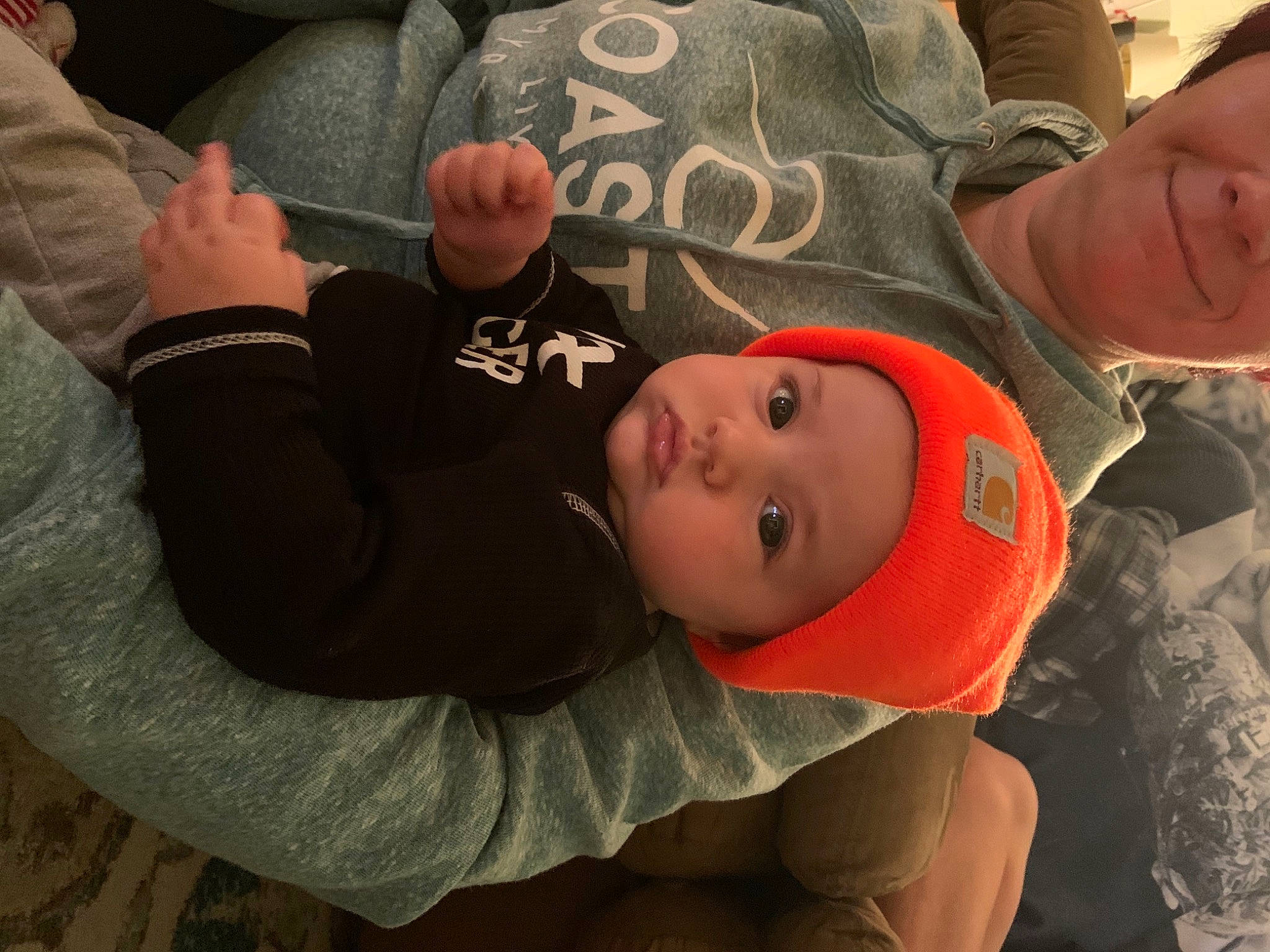 Randy joined the competition — help win amazing prizes! baby, baby_toddler_clothing, cheek, cool, eye, finger, headwear, human, joy, lip, person, thumb, wrist
