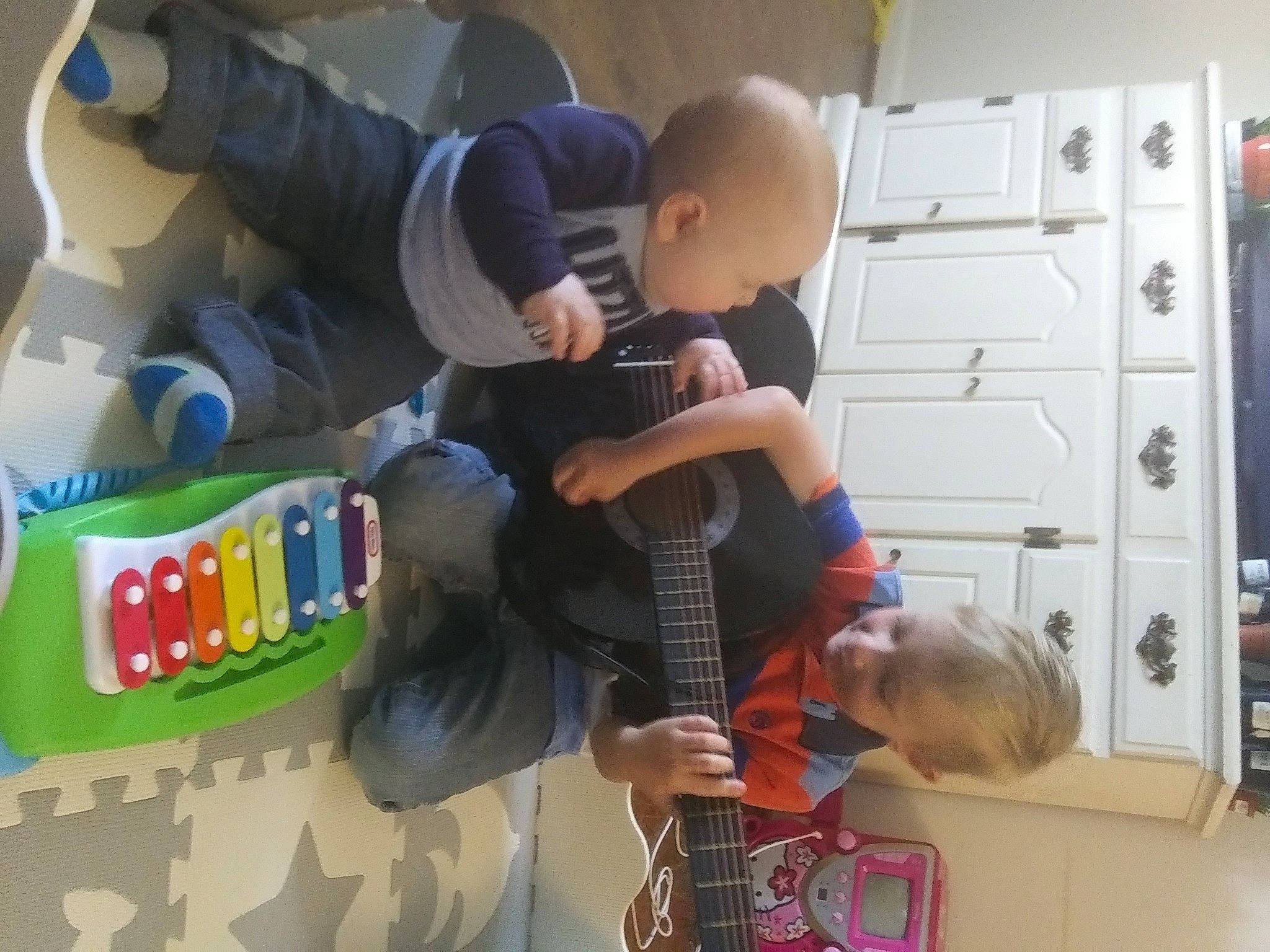 Aiden joined the competition — help win amazing prizes! arm, child, person, play, plush, room, stuffed_toy, toddler, toy