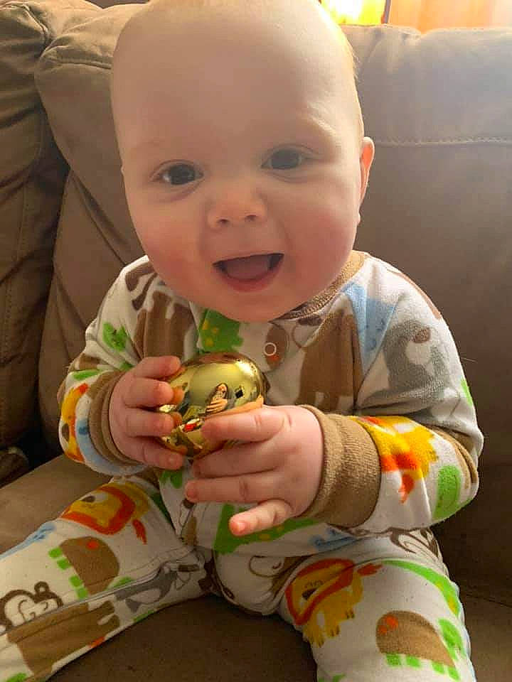 Aiden joined the competition — help win amazing prizes! baby, child, person, toddler, toy