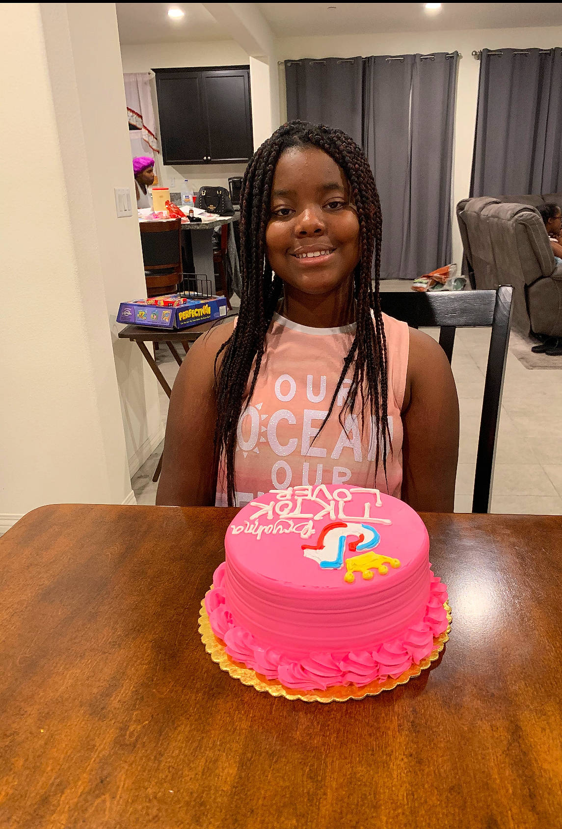 Bryahna Pope joined the competition — help win amazing prizes! baked_goods, baking, birthday, birthday_cake, buttercream, cake, cake_decorating, dessert, fondant, food, headwear, icing, joy, party, pasteles, person, pink, royal_icing, sugar_paste, sweetness