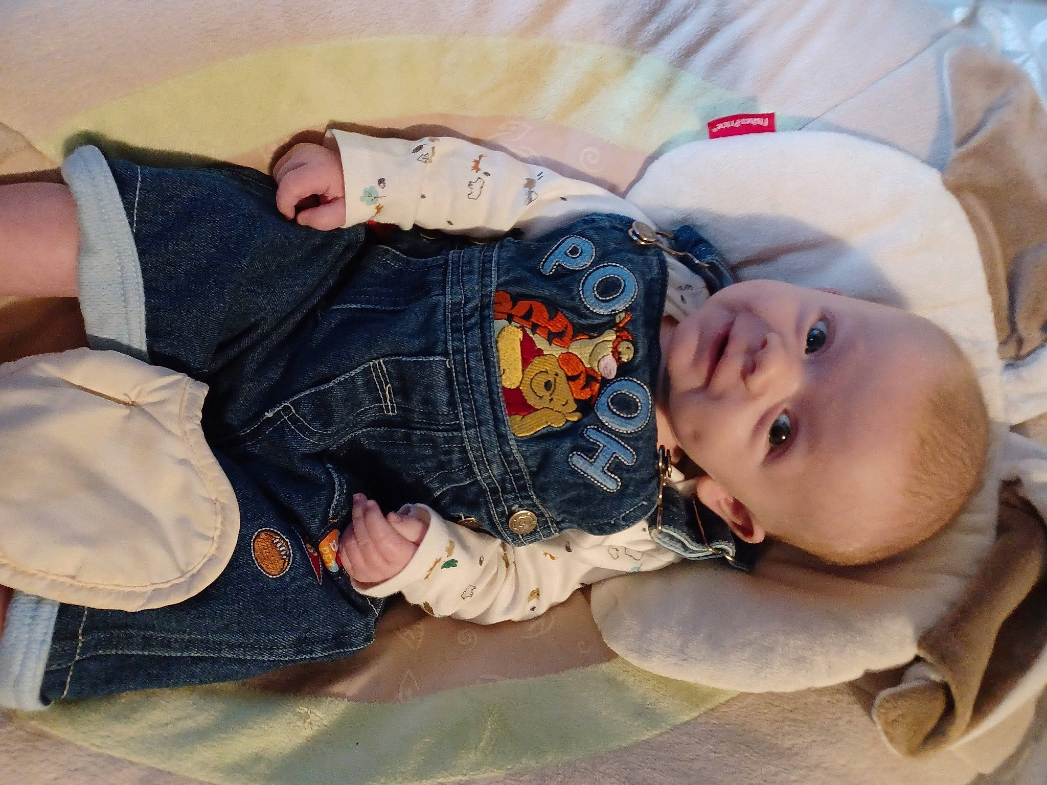 Xavier joined the competition — help win amazing prizes! baby, baby_products, baby_toddler_clothing, cheek, child, comfort, fun, happy, lap, mouth, pattern, person, sitting, skin, sleep, sleeve, smile, toddler, tree