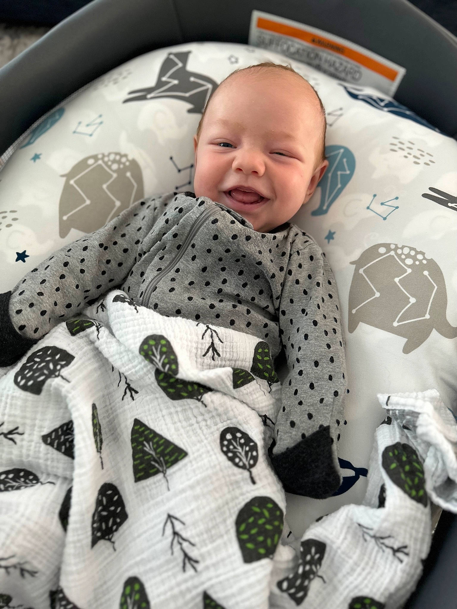 Michael joined the competition — help win amazing prizes! baby, baby_products, baby_safety, baby_toddler_clothing, bedding, bedtime, child, comfort, design, happy, joy, linens, pattern, person, product, room, sitting, sleeve, smile, textile