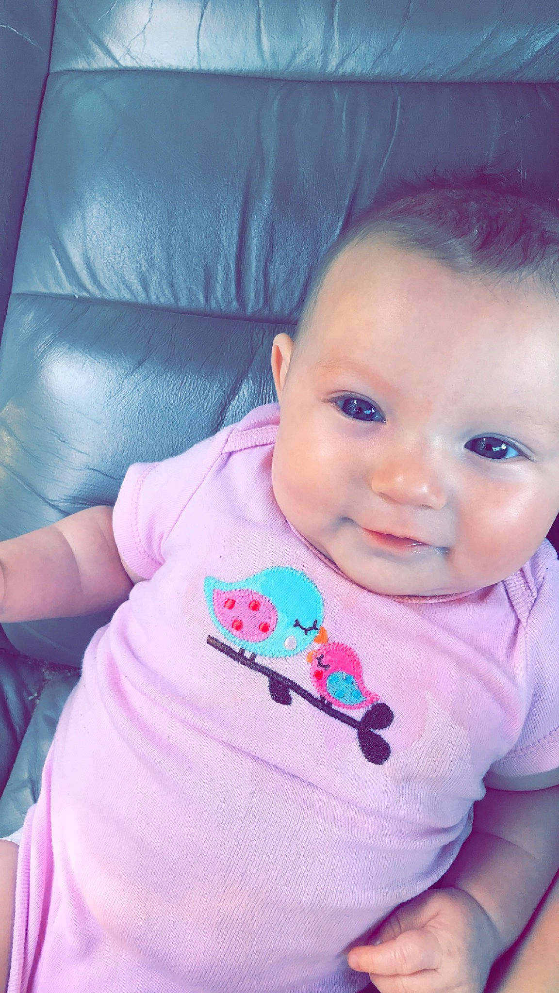 Chaya Faith joined the competition — help win amazing prizes! azure, baby_toddler_clothing, cheek, chin, ear, eye, eyebrow, eyelash, forehead, hairstyle, happy, iris, lip, mouth, neck, nose, person, purple, skin, sleeve
