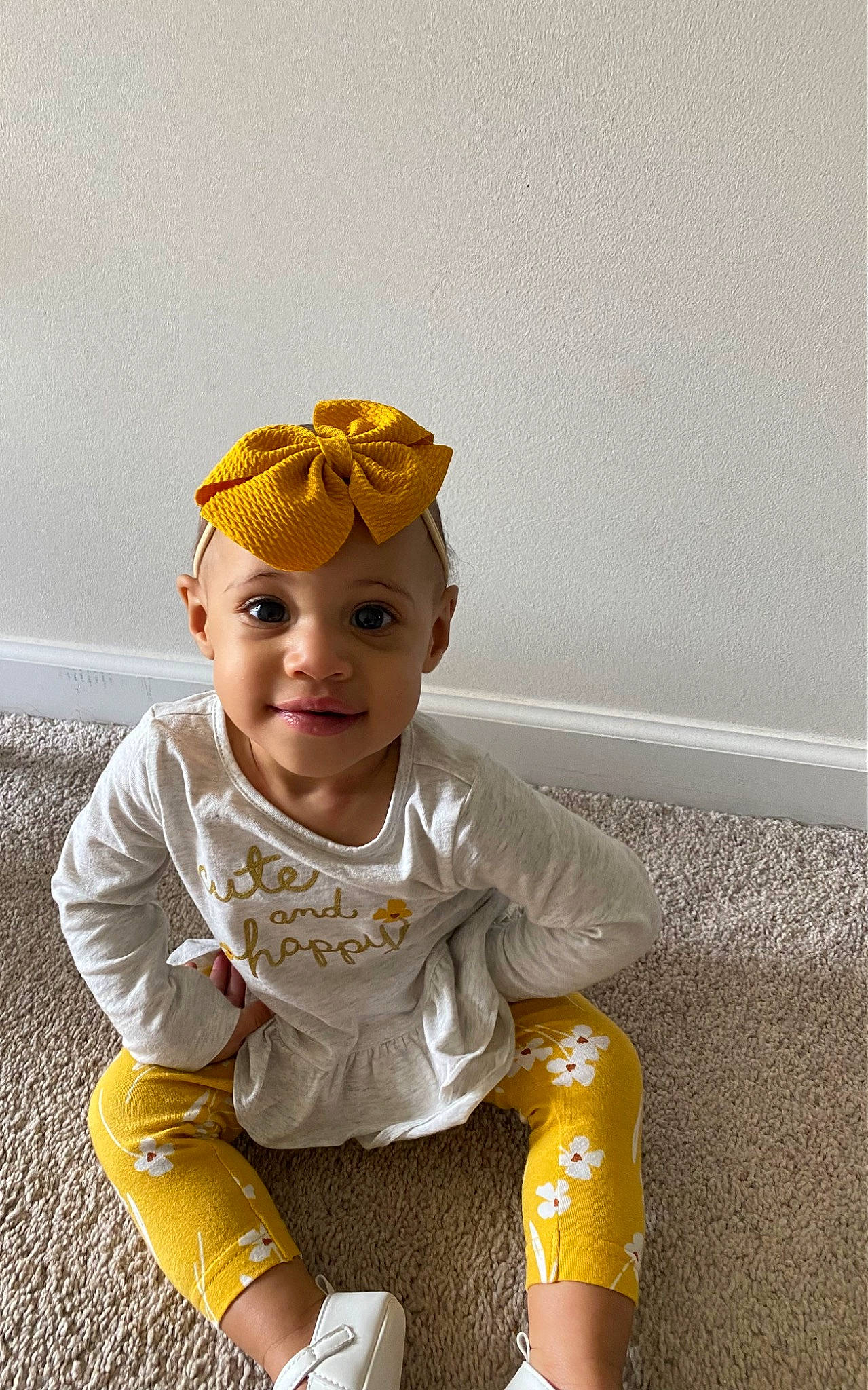Harmony joined the competition — help win amazing prizes! baby, baby_toddler_clothing, cap, child, costume, costume_hat, eye, fashion_accessory, fun, happy, hat, headband, headgear, headpiece, jewellery, joy, person, personal_protective_equipment, sitting, sleeve