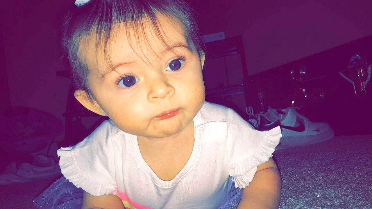 Kiera joined the competition — help win amazing prizes! baby, beauty, blond, cheek, child, chin, eye, eyebrow, face, forehead, fun, hair, head, lip, nose, person, pink, purple, skin, smile