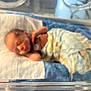Daniel joined the competition — help win amazing prizes! newborn, baby, incubator, hospital, blanket, medical_equipment, patient, swaddled, infant, child, bed, healthcare, portrait, sleeping, person, hospital_room, care, neonatal, cute, fragile