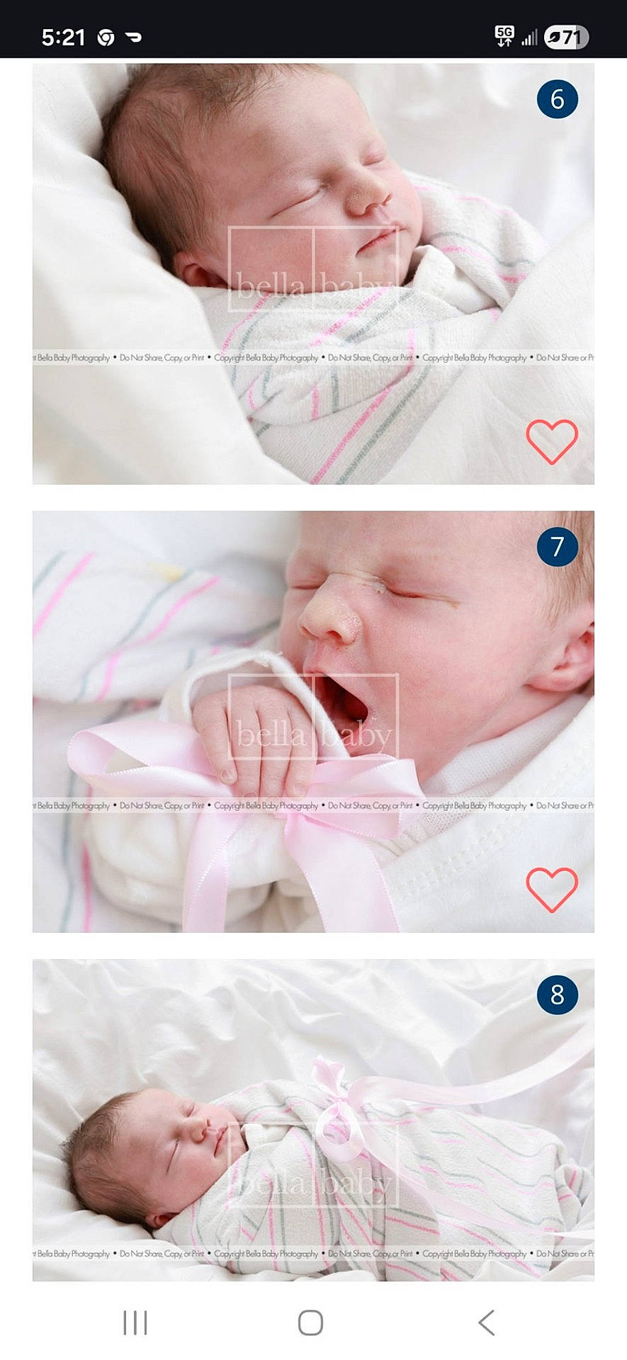 baby, blanket, child, closeup, cute, face, indoors, infant, newborn, peaceful, photography, pink, portrait, ribbon, sleeping, soft_lighting, watermark, white, wrapped, yawning