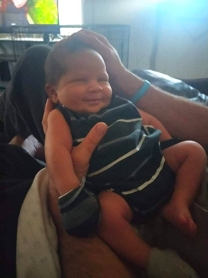 Jeremiah joined the competition — help win amazing prizes! baby, black_hair, child, comfort, elbow, finger, fun, gesture, happy, human_body, joint, joy, mammal, mouth, person, shorts, skin, smile, thigh, thumb