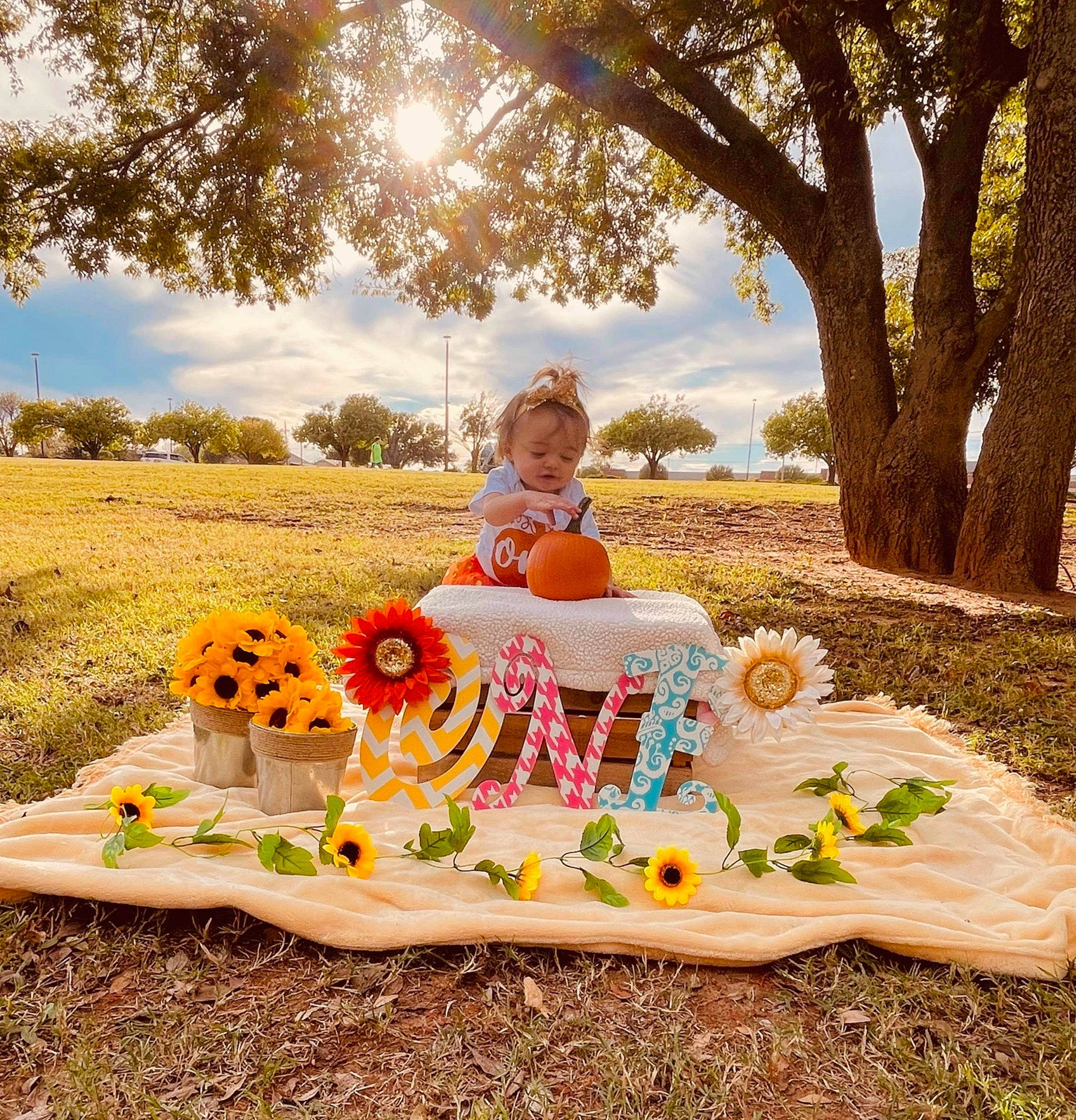 Alyssa joined the competition — help win amazing prizes! botany, cake_decorating, chair, cloud, dress, flower, grass, happy, landscape, leisure, morning, people_in_nature, person, petal, plant, recreation, sky, summer, table, tree