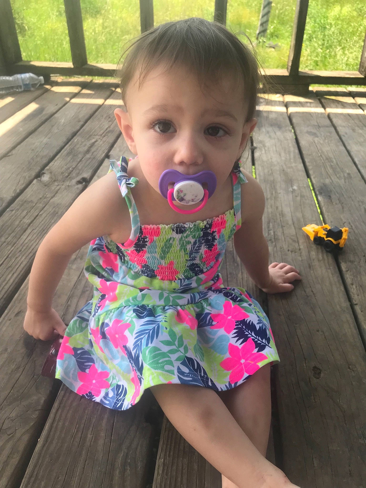 Scarlett joined the competition — help win amazing prizes! baby_toddler_clothing, child, person, summer, toddler