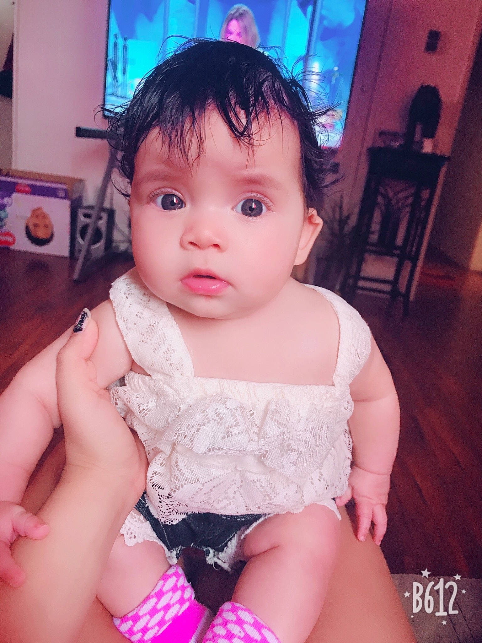 Keiry Abarca joined the competition — help win amazing prizes! beauty, black_hair, brown_hair, cheek, child, child_model, girl, happiness, human_hair_color, infant, iris, japanese_idol, joint, leg, person, product, skin, smile, textile, thigh