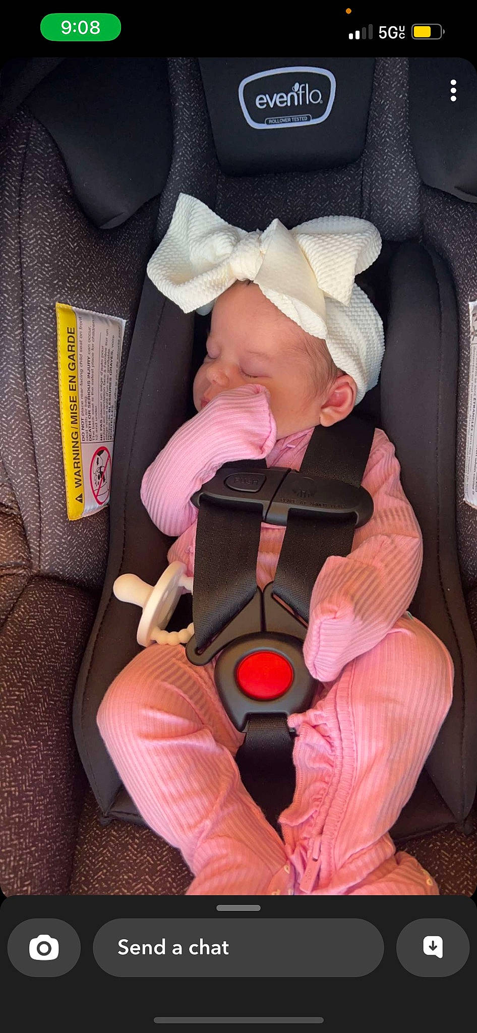 Aries joined the competition — help win amazing prizes! auto_part, baby, baby_carriage, baby_in_car_seat, baby_products, baby_toddler_clothing, car_seat, carmine, chair, child, comfort, human_leg, knee, lap, nail, person, seat_belt, sitting, thigh, thumb