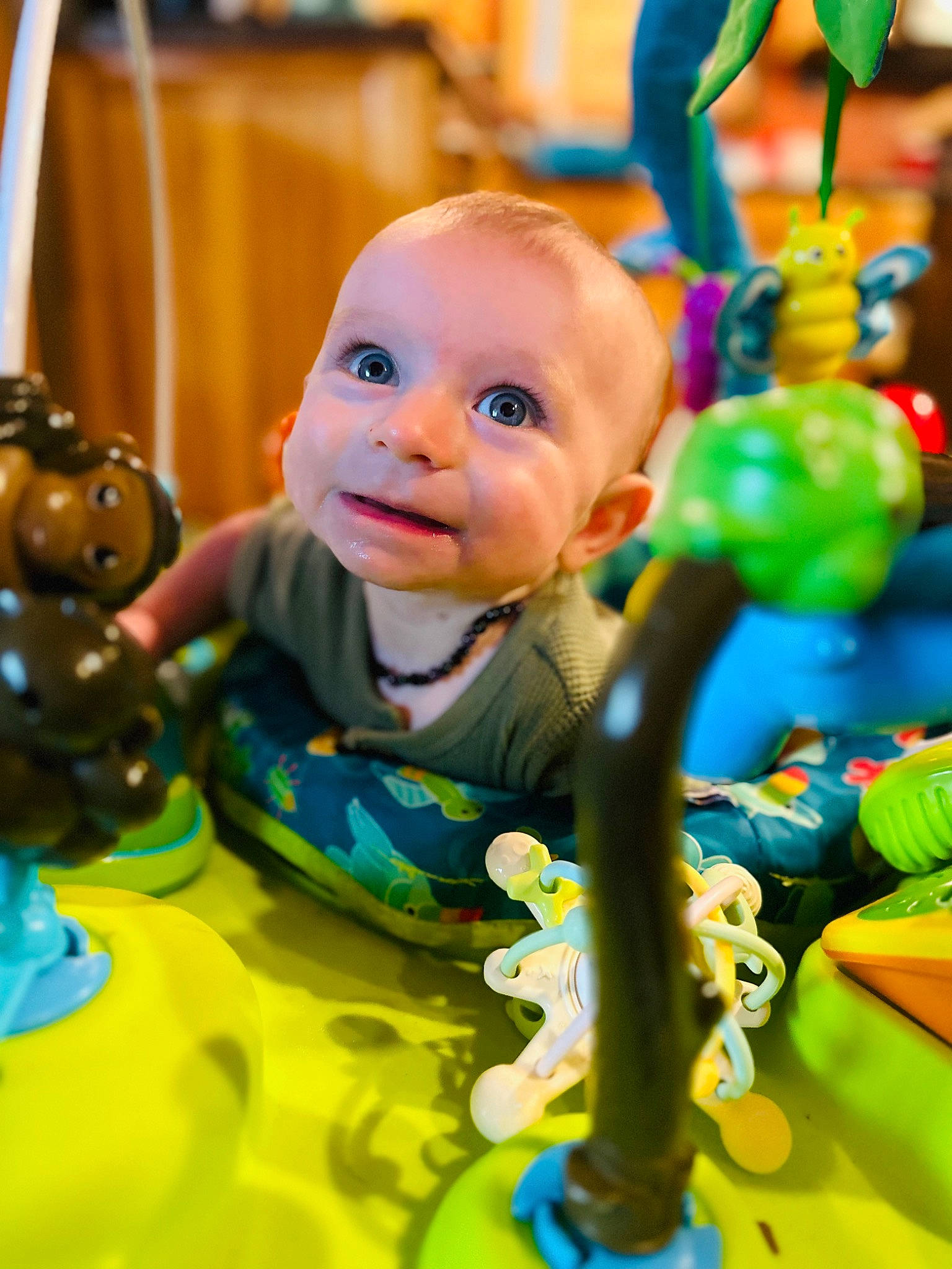 Karsyn joined the competition — help win amazing prizes! animation, baby, baby_products, baby_toys, blue, cheek, child, electric_blue, event, fictional_character, fun, happy, leisure, person, plastic, play, room, sitting, stuffed_toy, toddler