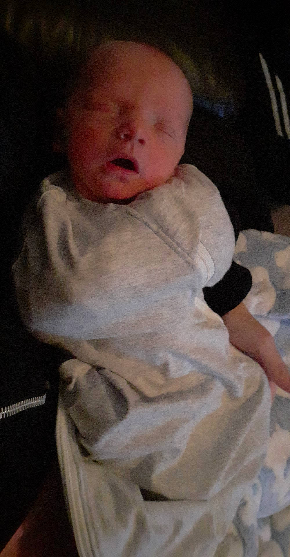 Noah is registered to the contest to win money with this photo: baby, baby_toddler_clothing, cheek, child, chin, comfort, eye, eyebrow, fur, gesture, hairstyle, iris, linens, lip, nose, person, sitting, skin, sleeve, t_shirt