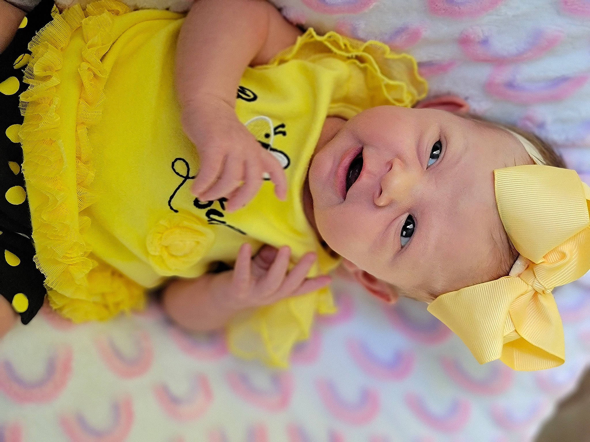 Ally joined the competition — help win amazing prizes! baby, baby_products, baby_toddler_clothing, cheek, eyelash, finger, fun, hand, happy, headgear, iris, lip, nail, nose, person, pink, skin, smile, textile, toddler