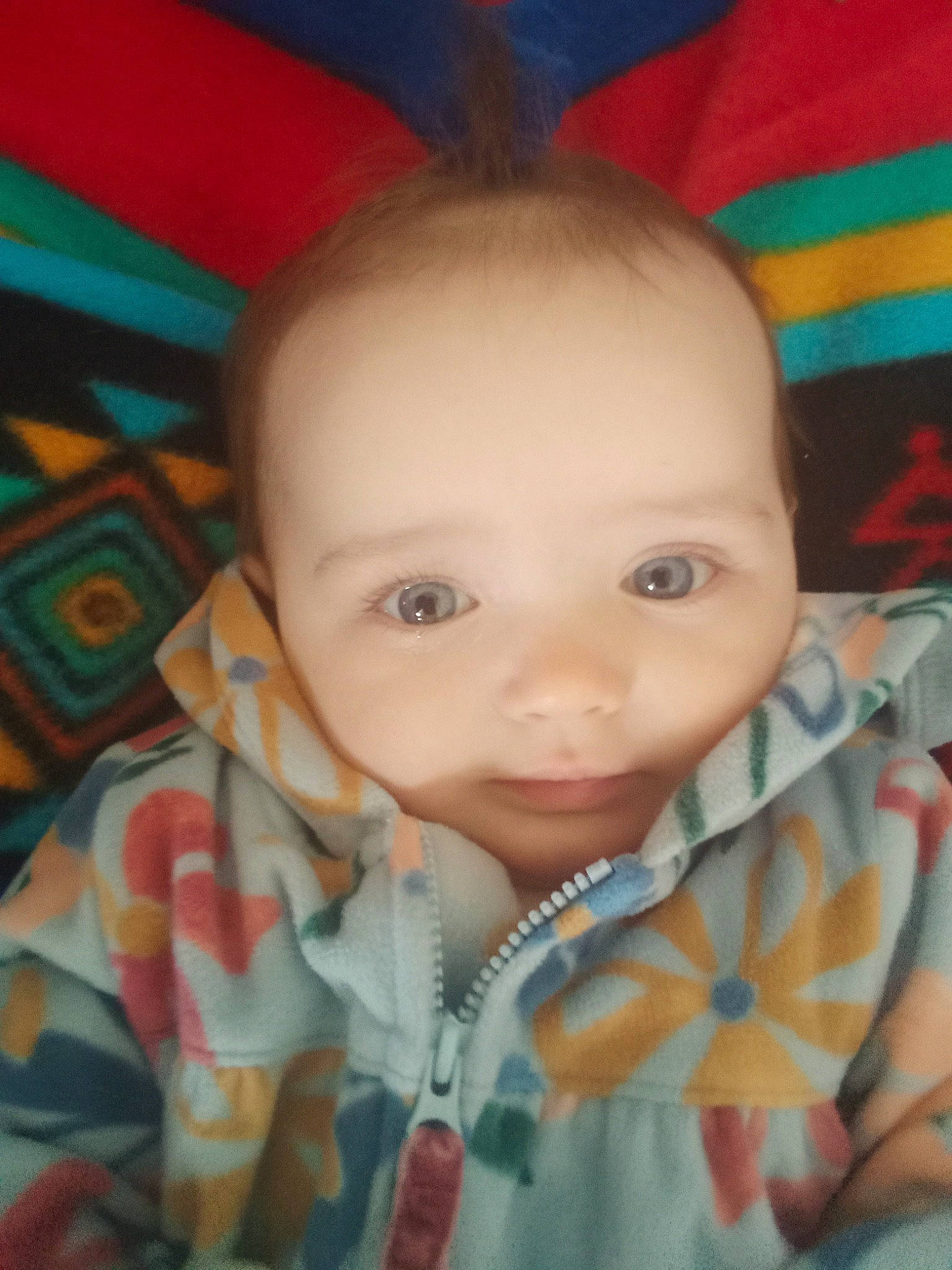 Ayla is registered to the contest to win money with this photo: baby, baby_products, baby_toddler_clothing, cheek, child, chin, clothing, eye, eyebrow, fun, happy, head, iris, lip, mouth, nose, pattern, person, skin, smile